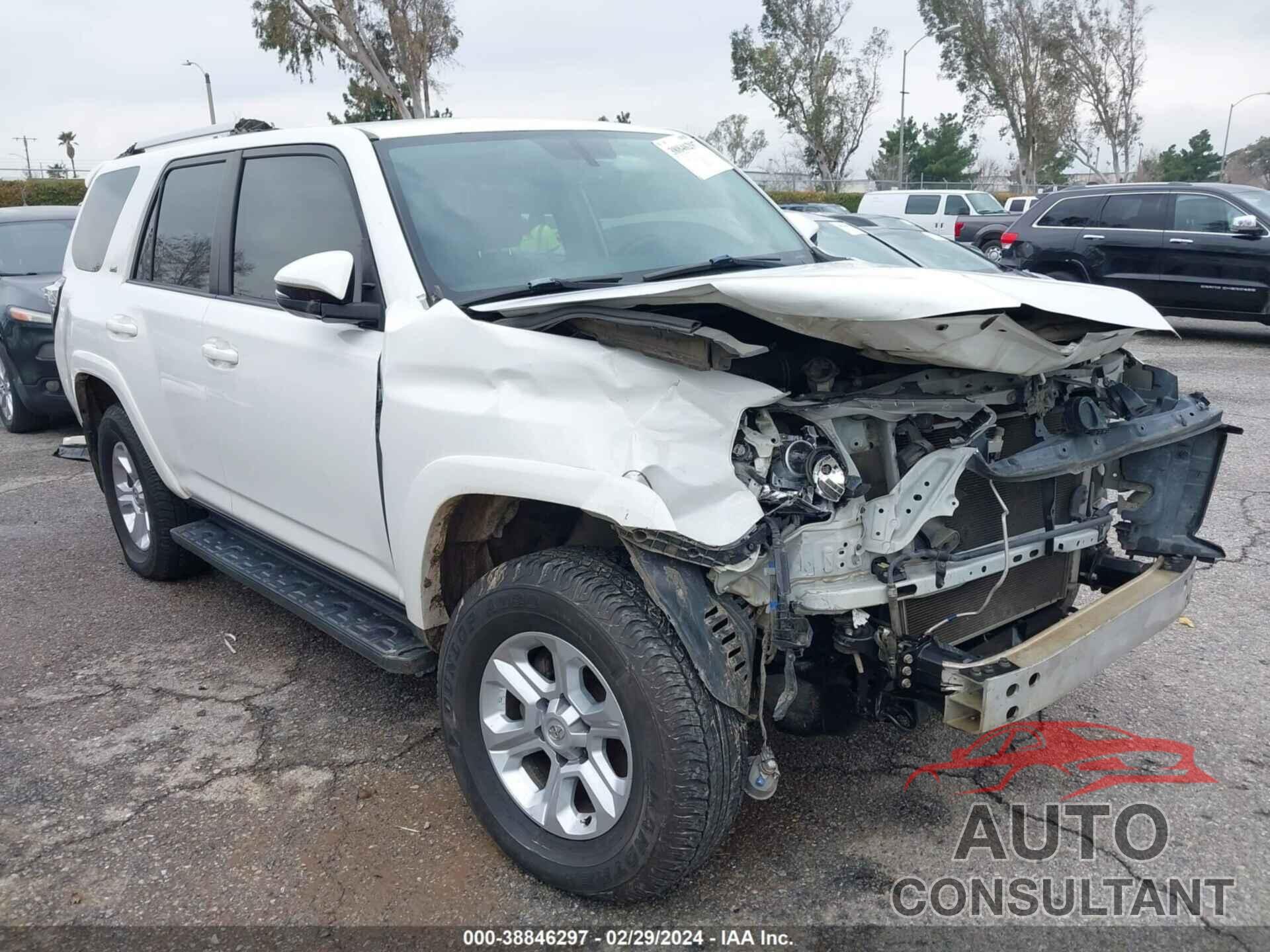 TOYOTA 4RUNNER 2017 - JTEBU5JR5H5438286