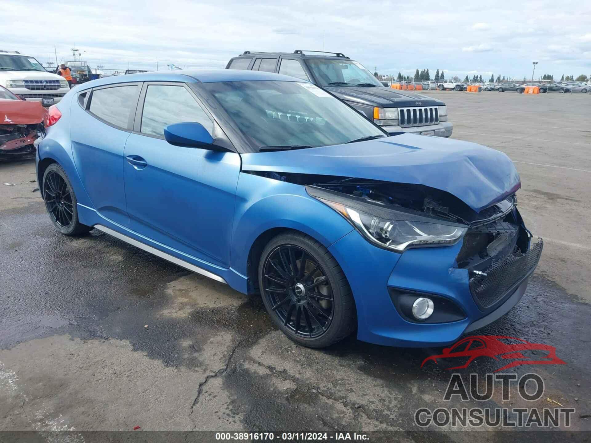 HYUNDAI VELOSTER 2016 - KMHTC6AE3GU258030