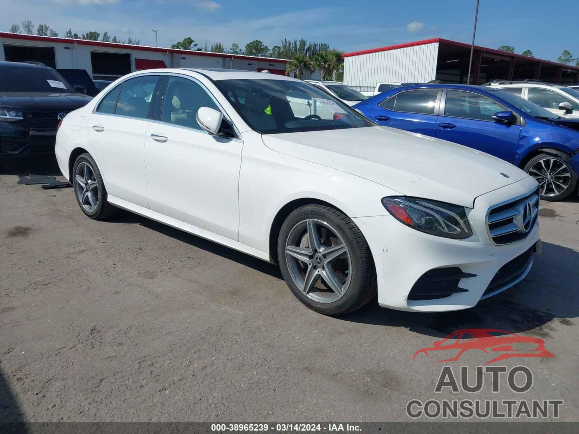 MERCEDES-BENZ E 2018 - WDDZF4JB9JA304507