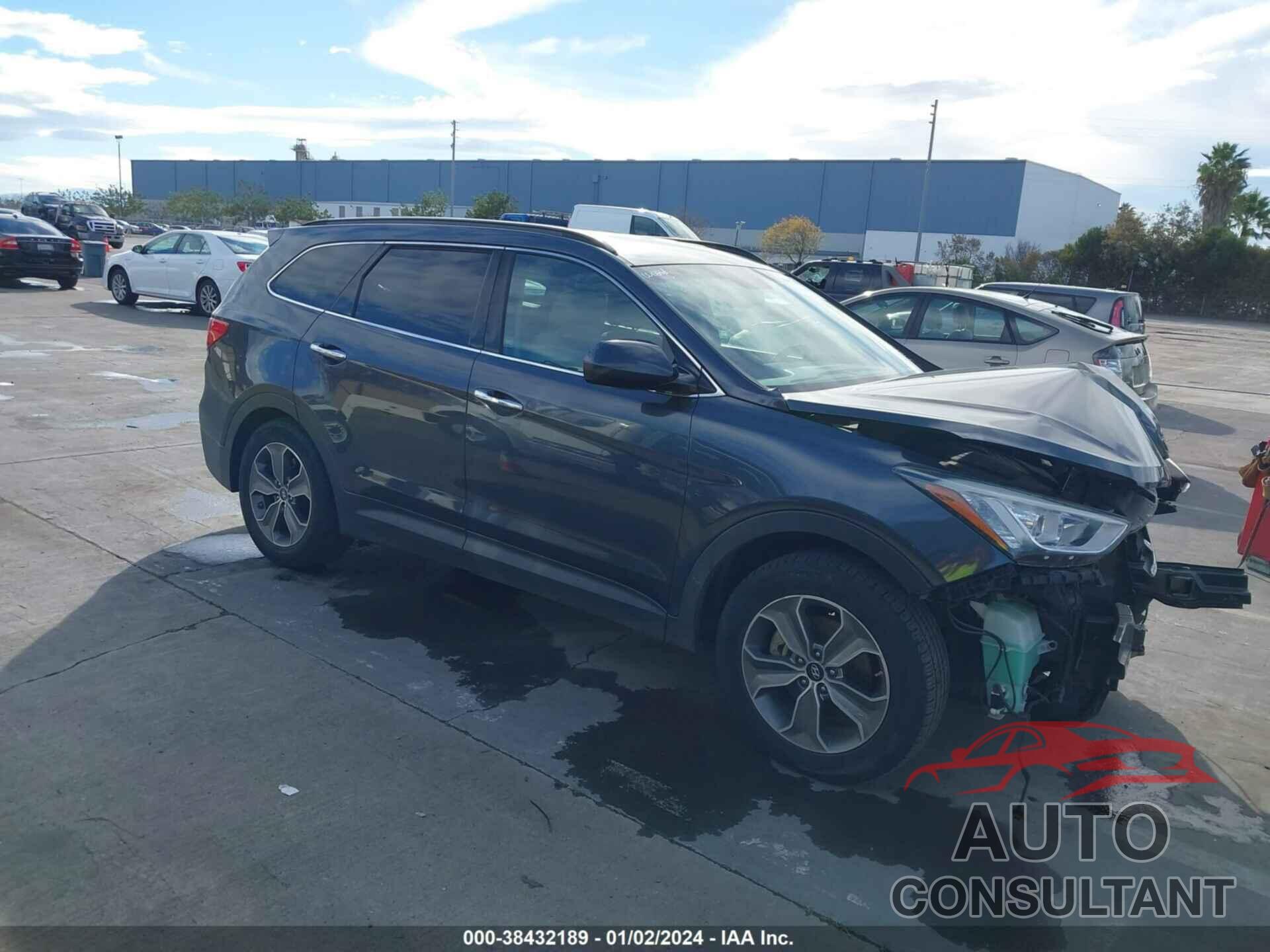 HYUNDAI SANTA FE 2016 - KM8SM4HF3GU155198