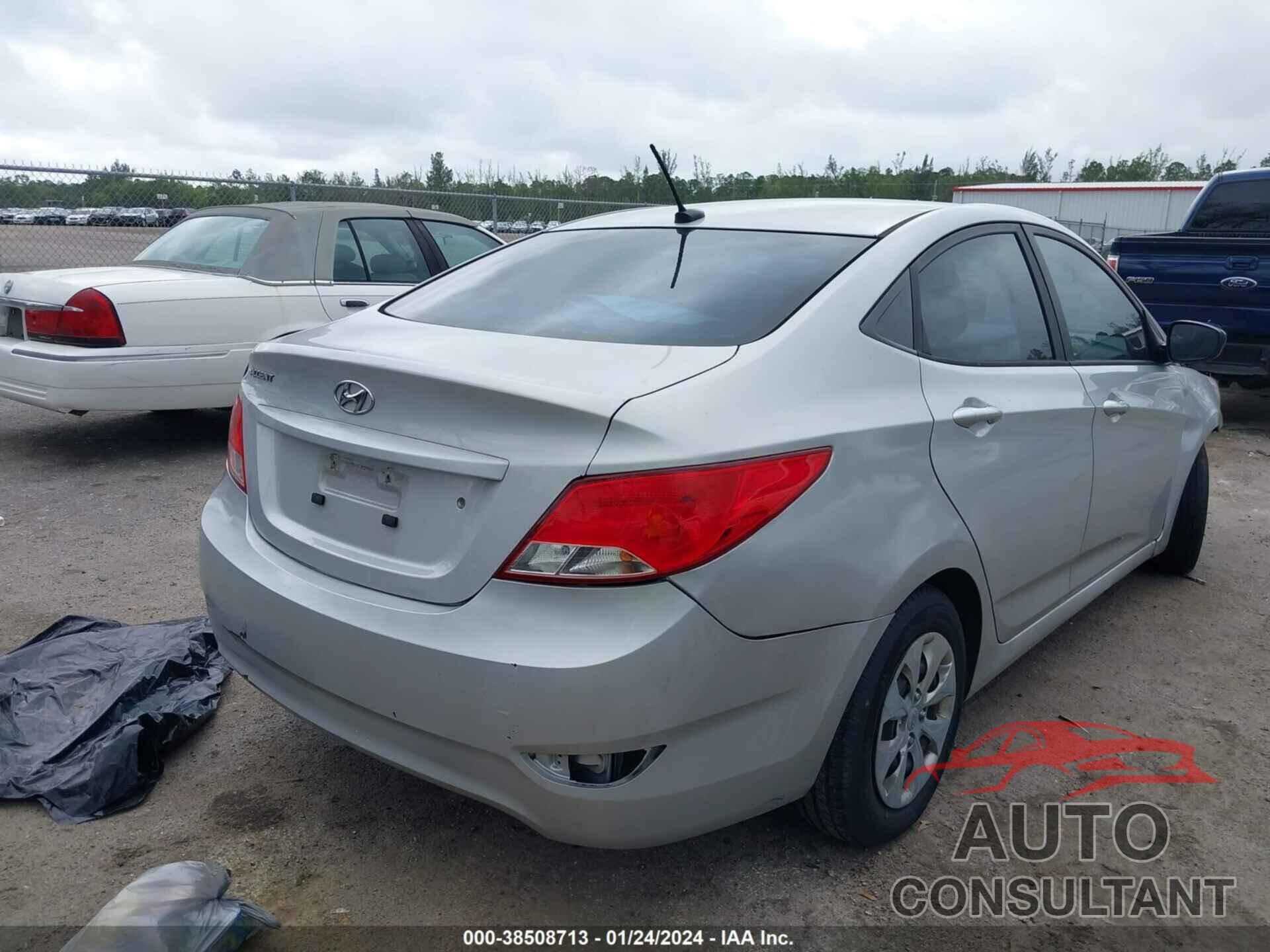 HYUNDAI ACCENT 2016 - KMHCT4AE7GU946052