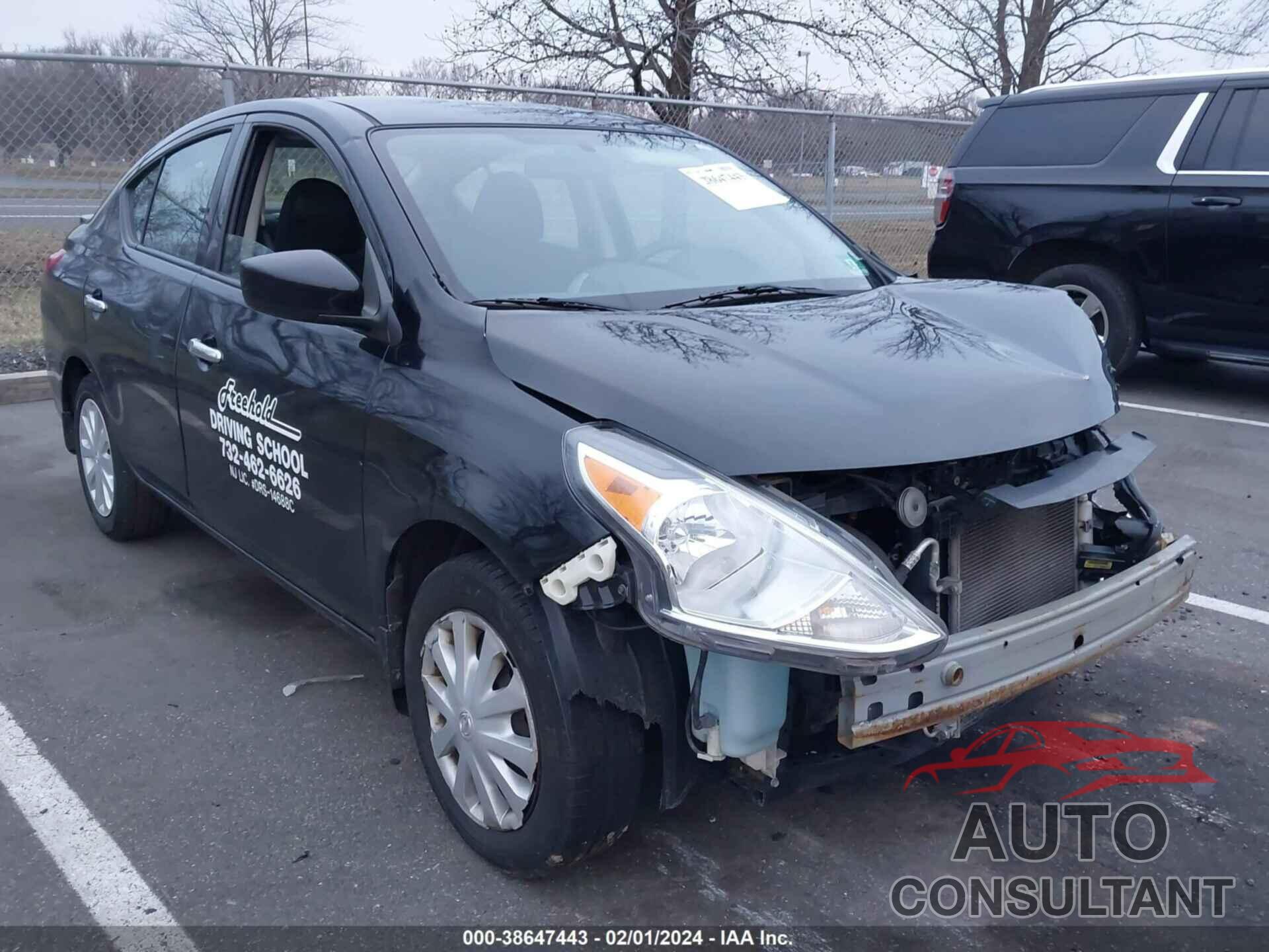 NISSAN VERSA 2018 - 3N1CN7AP9JL844029