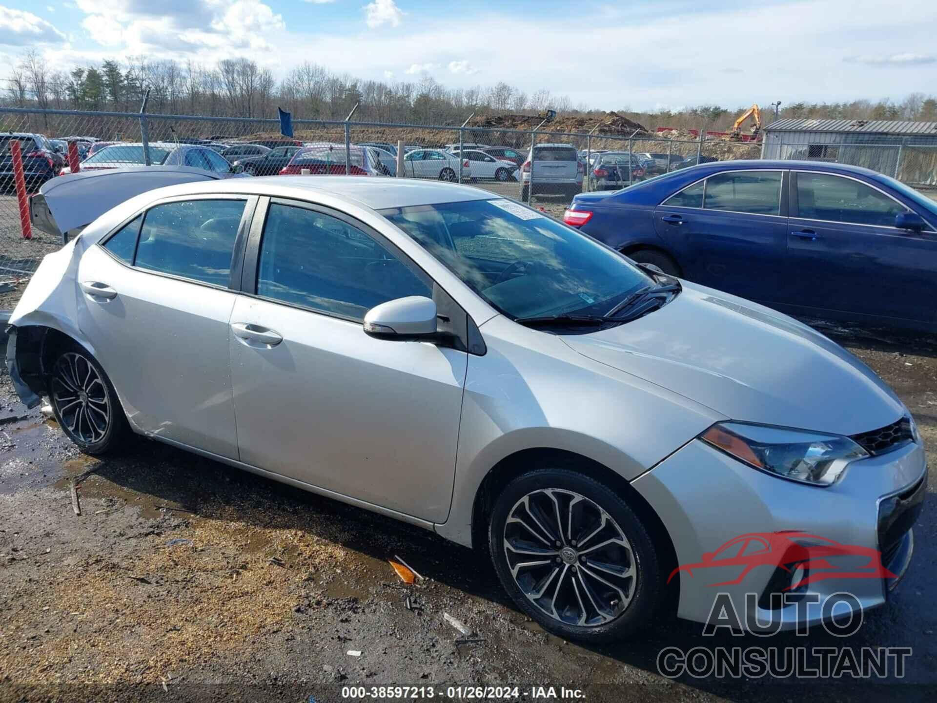 TOYOTA COROLLA 2016 - 2T1BURHE9GC726490