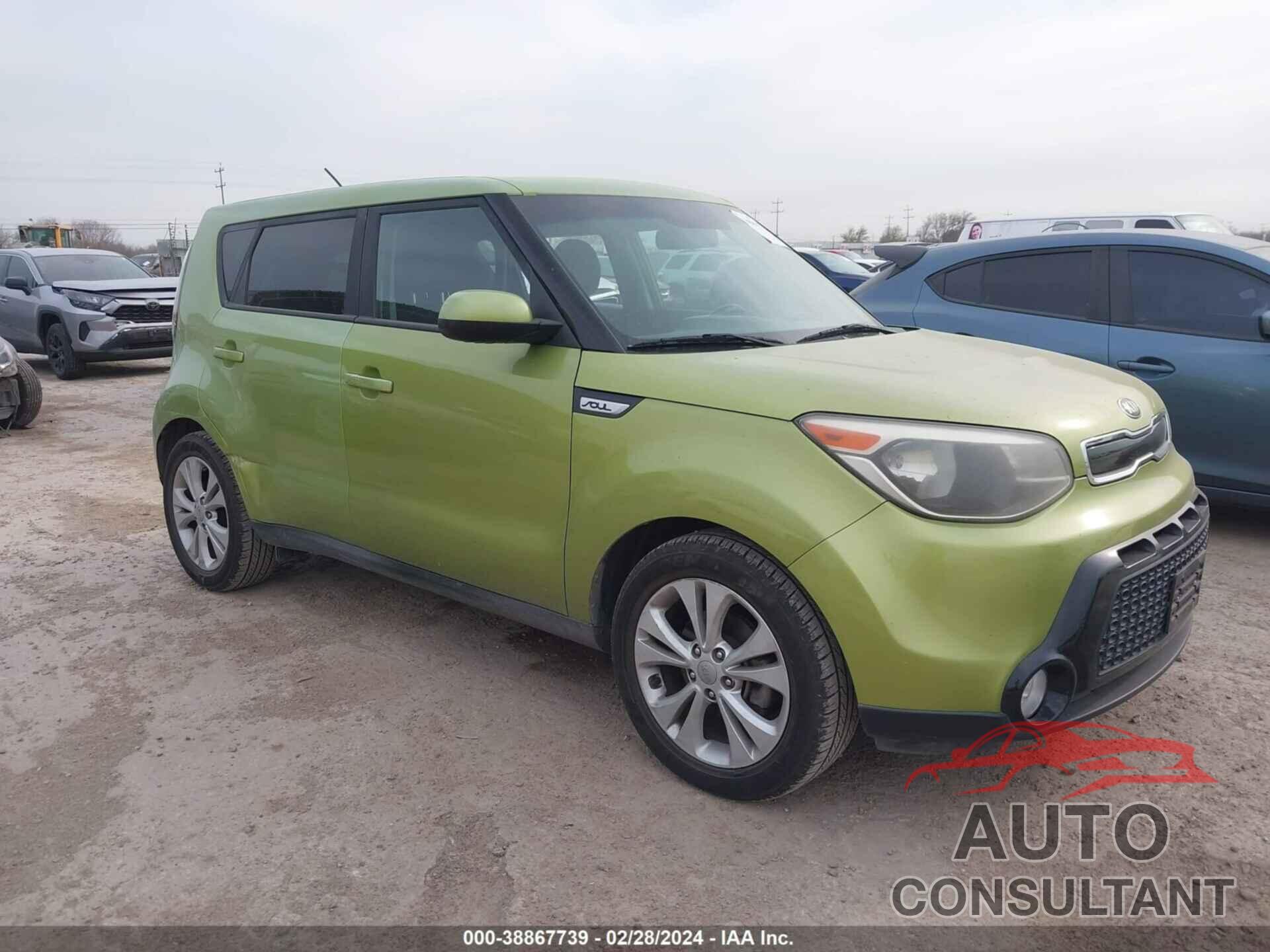 KIA SOUL 2016 - KNDJP3A55G7863258
