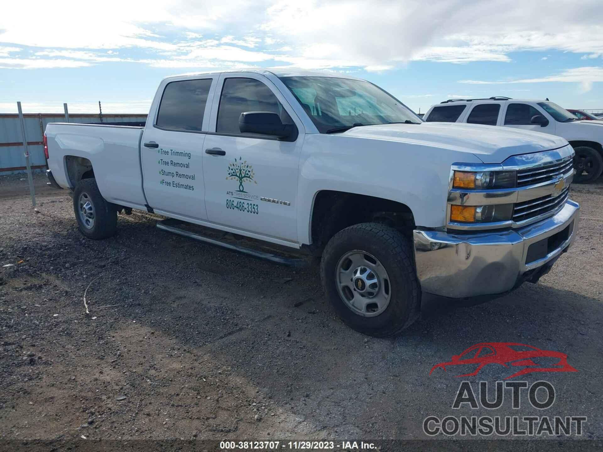 CHEVROLET SILVERADO 2500HD 2018 - 1GC1CUEG1JF244876