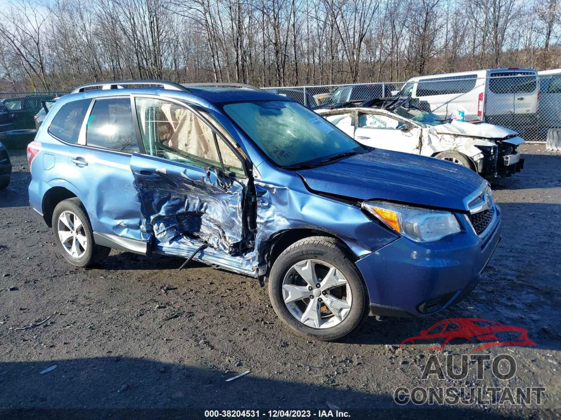 SUBARU FORESTER 2016 - JF2SJADC0GH521278