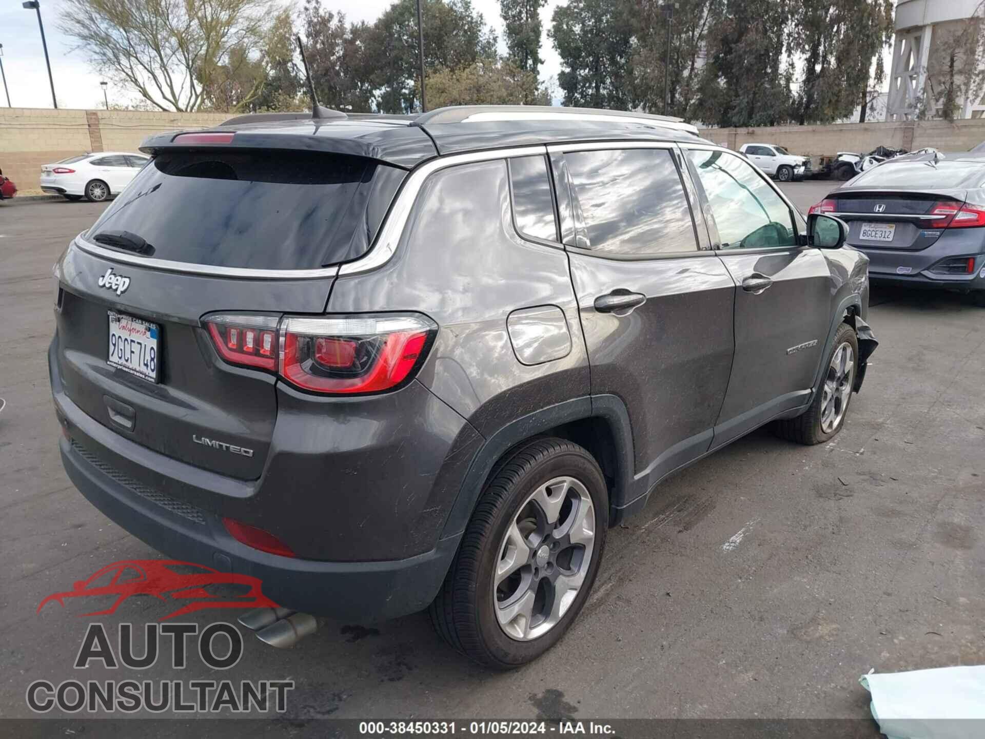 JEEP COMPASS 2020 - 3C4NJCCB3LT165890