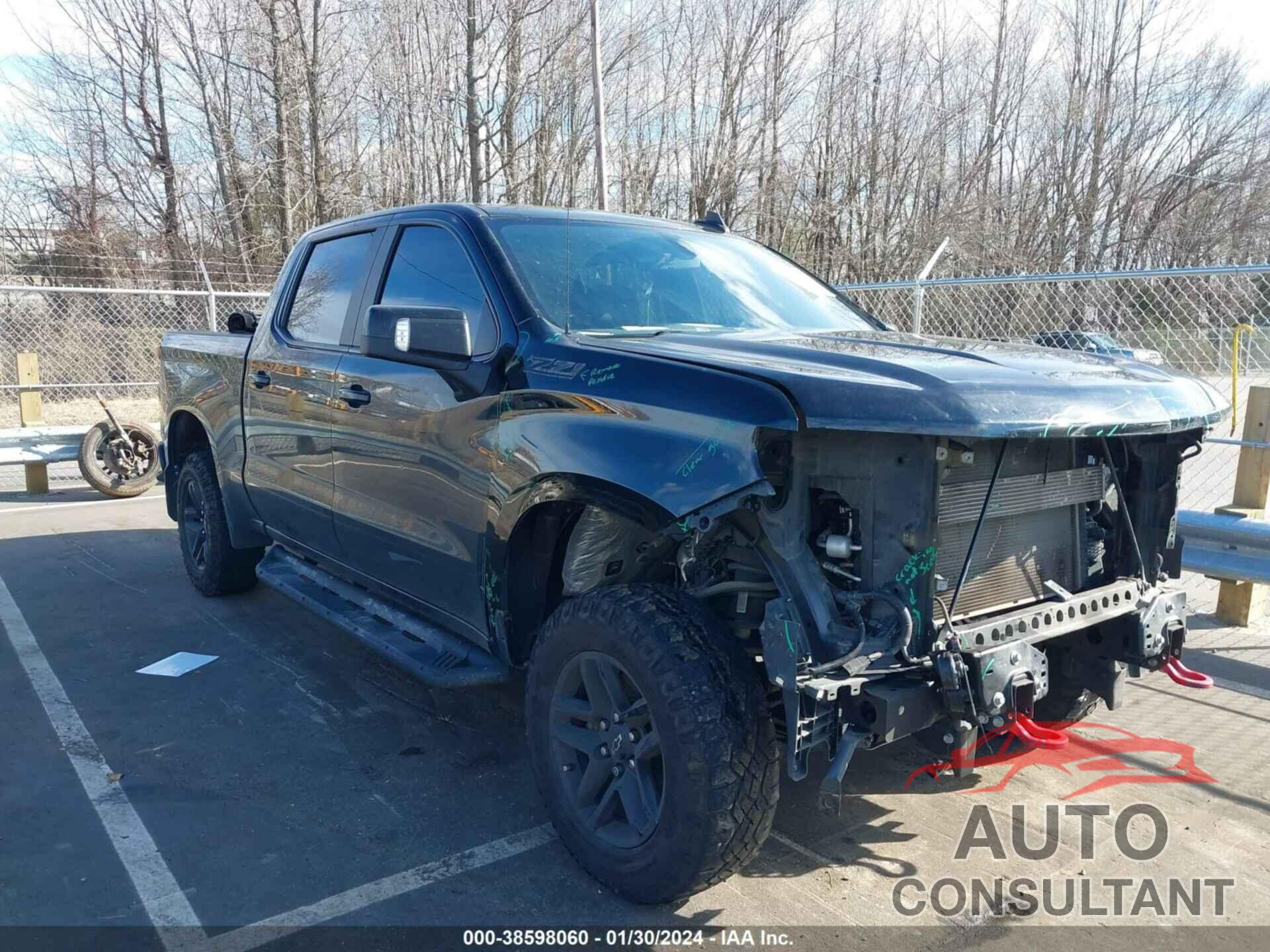CHEVROLET SILVERADO 1500 2020 - 1GCPYFED4LZ281631