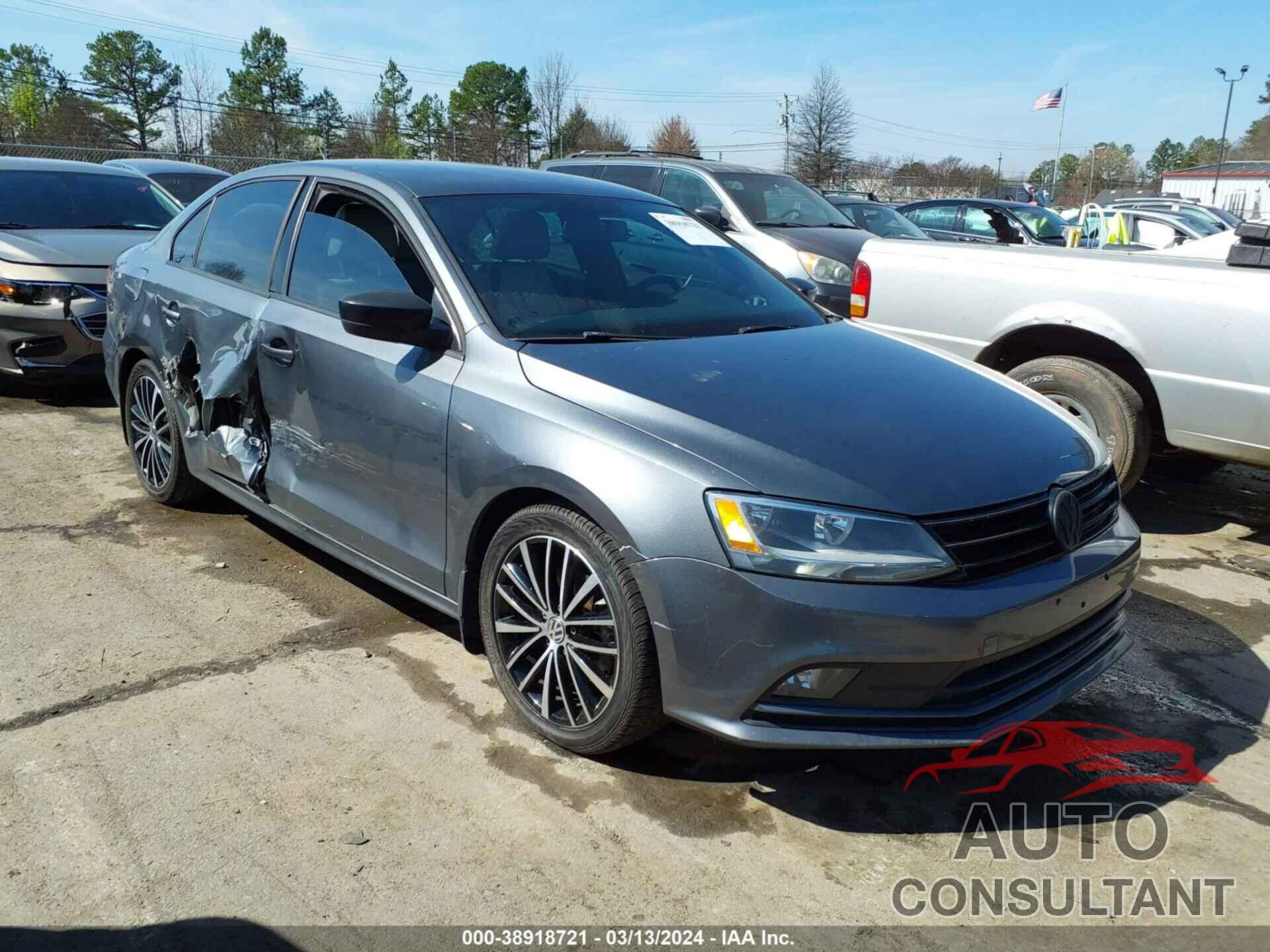 VOLKSWAGEN JETTA 2016 - 3VWD17AJ3GM410665