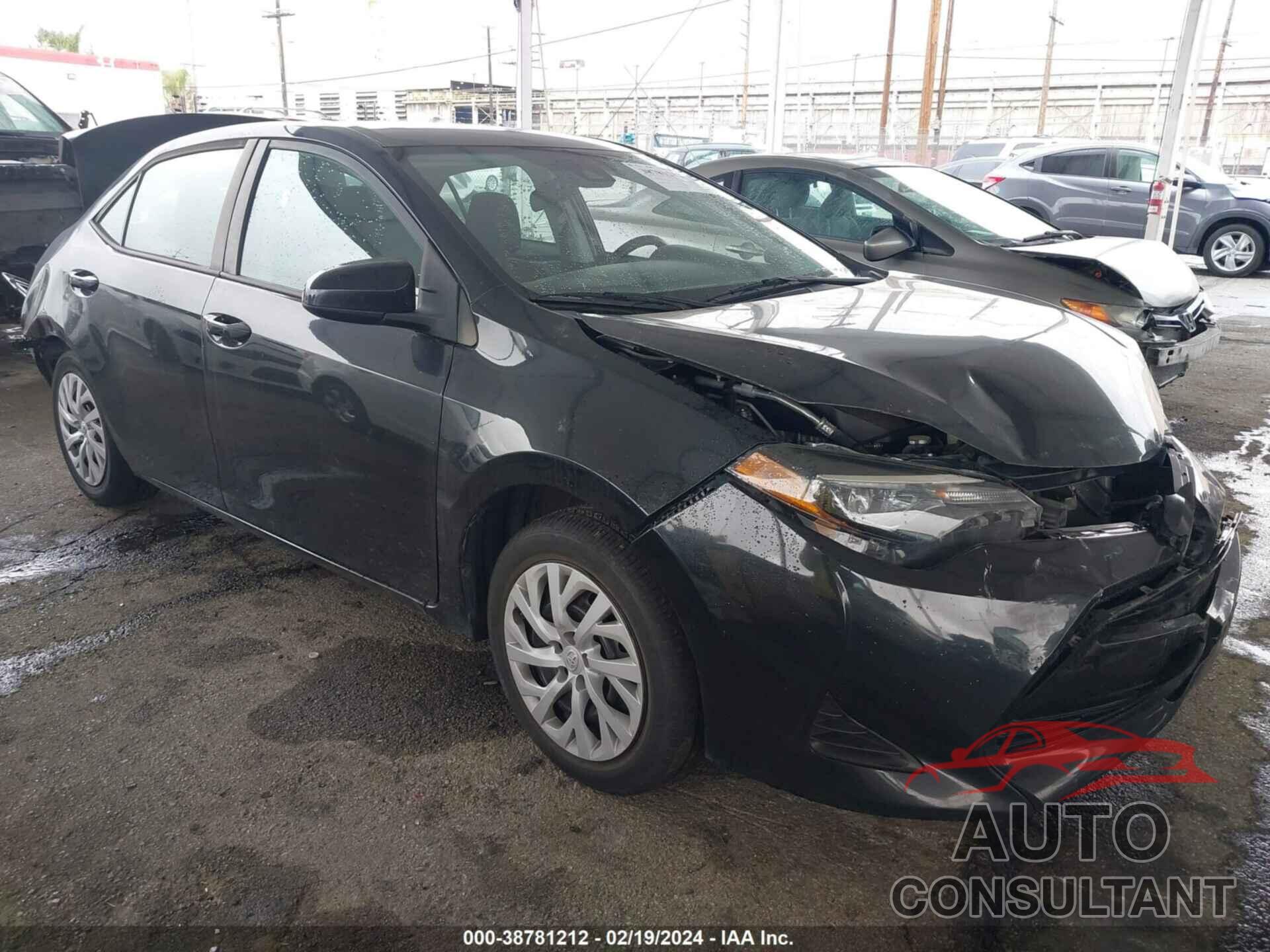 TOYOTA COROLLA 2019 - 5YFBURHE1KP931262