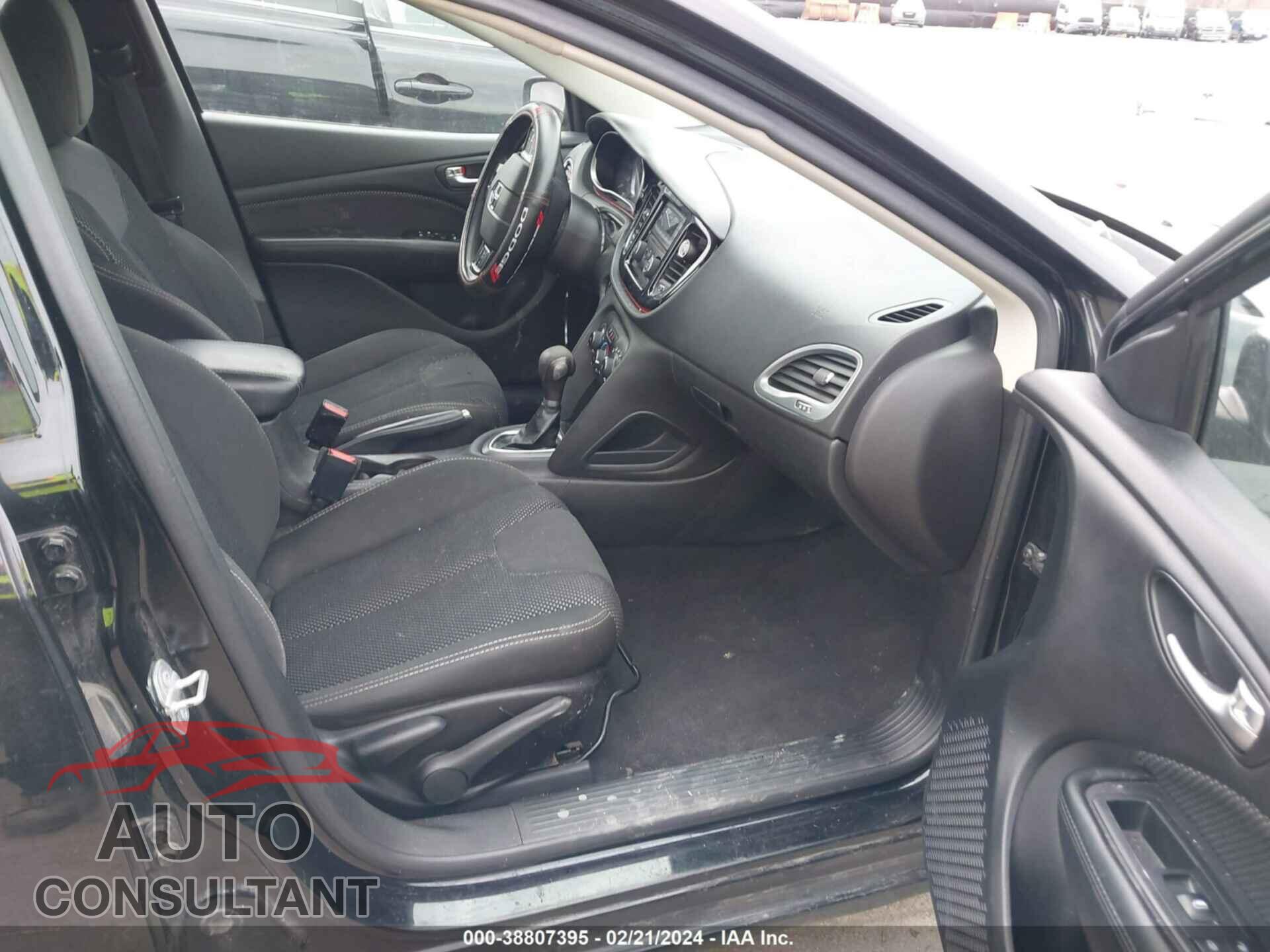 DODGE DART 2016 - 1C3CDFBB3GD683872