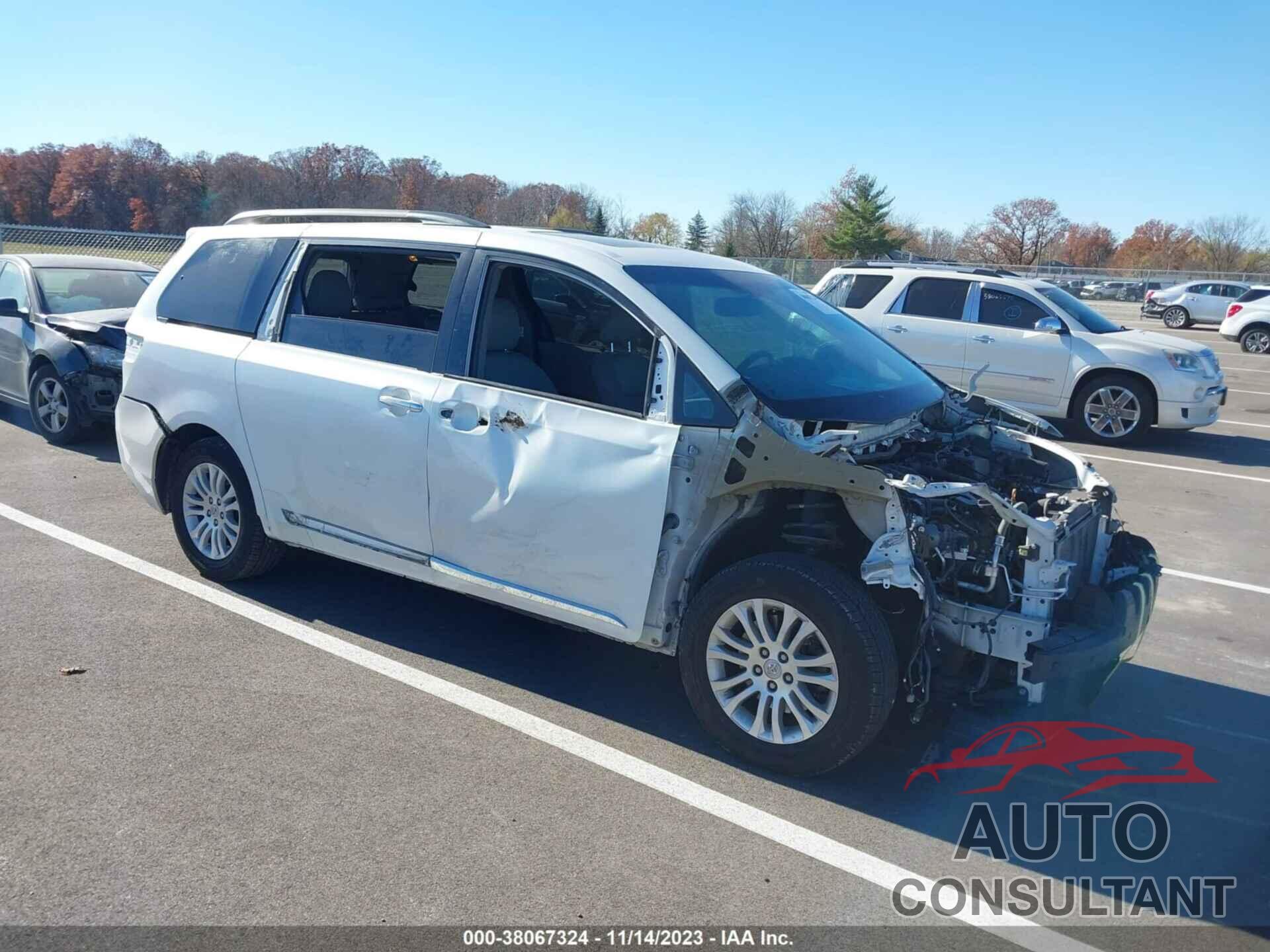 TOYOTA SIENNA 2017 - 5TDYZ3DCXHS861032