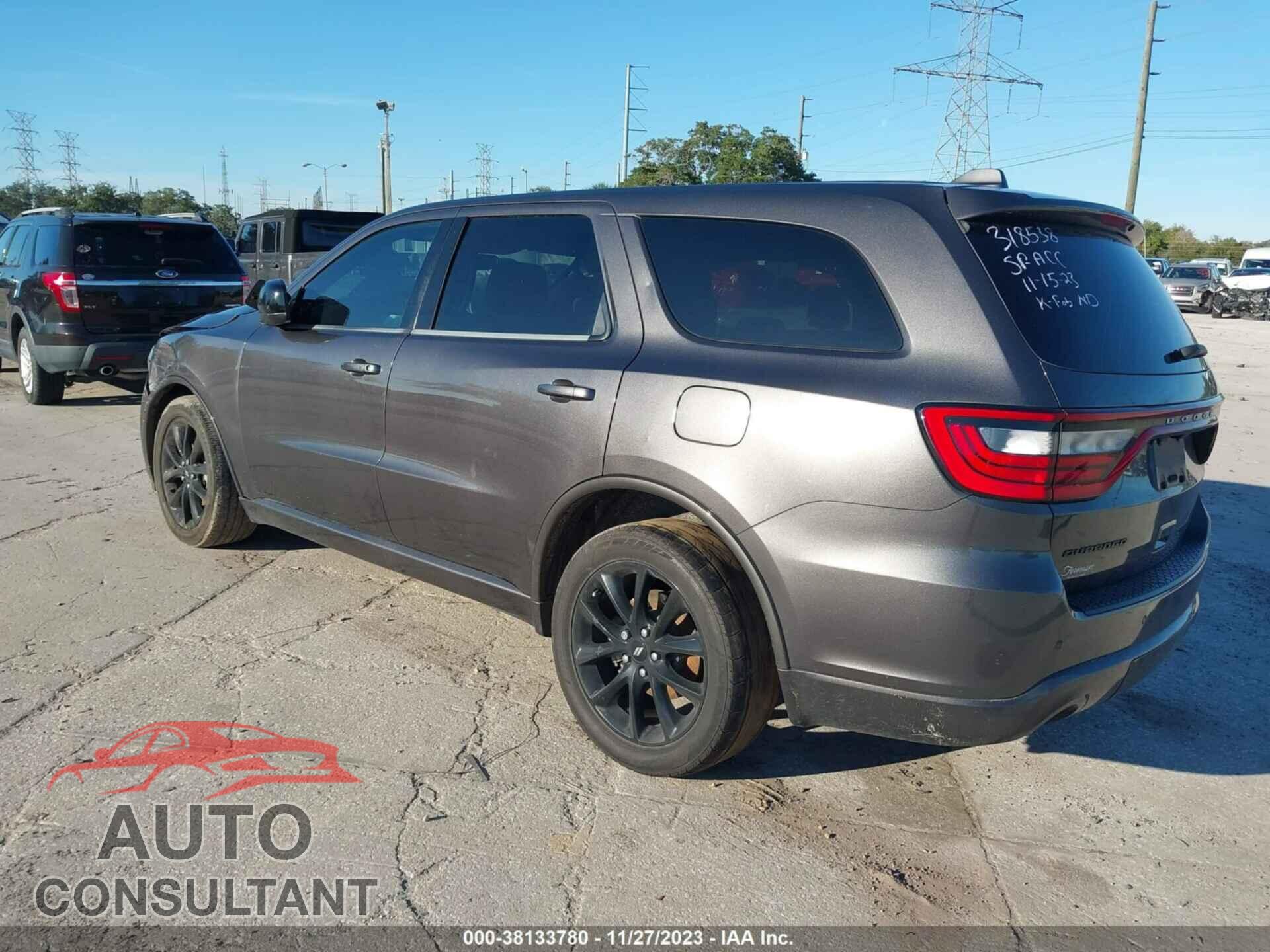 DODGE DURANGO 2019 - 1C4RDHAG6KC663225