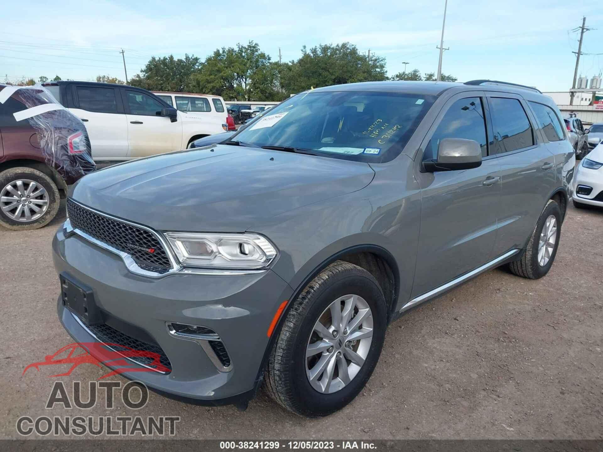 DODGE DURANGO 2022 - 1C4RDHAG4NC172995