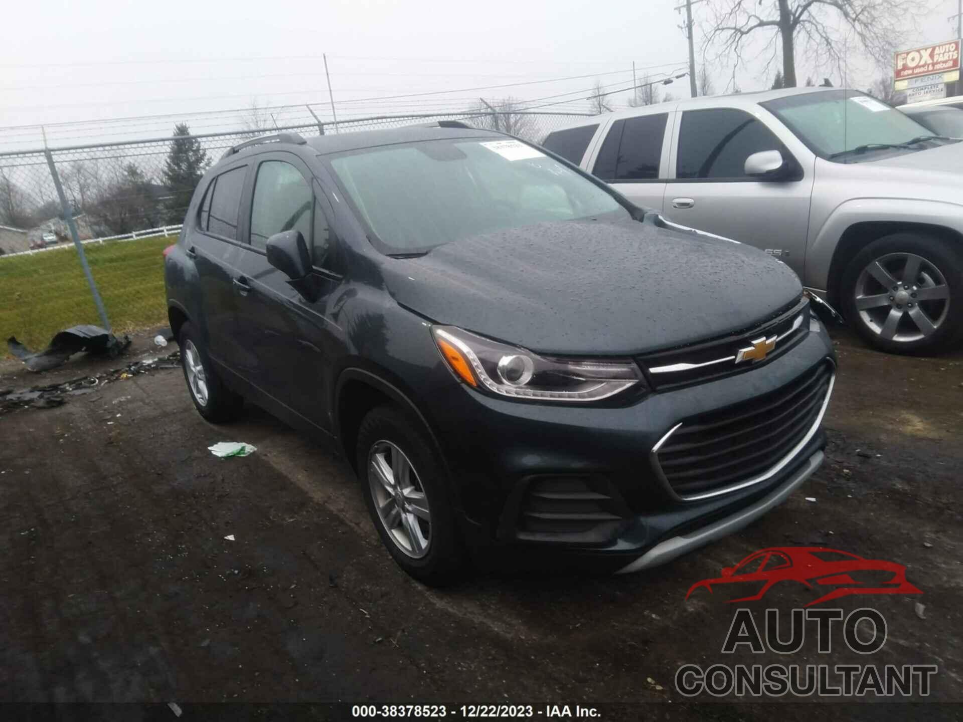 CHEVROLET TRAX 2022 - KL7CJPSM2NB500544