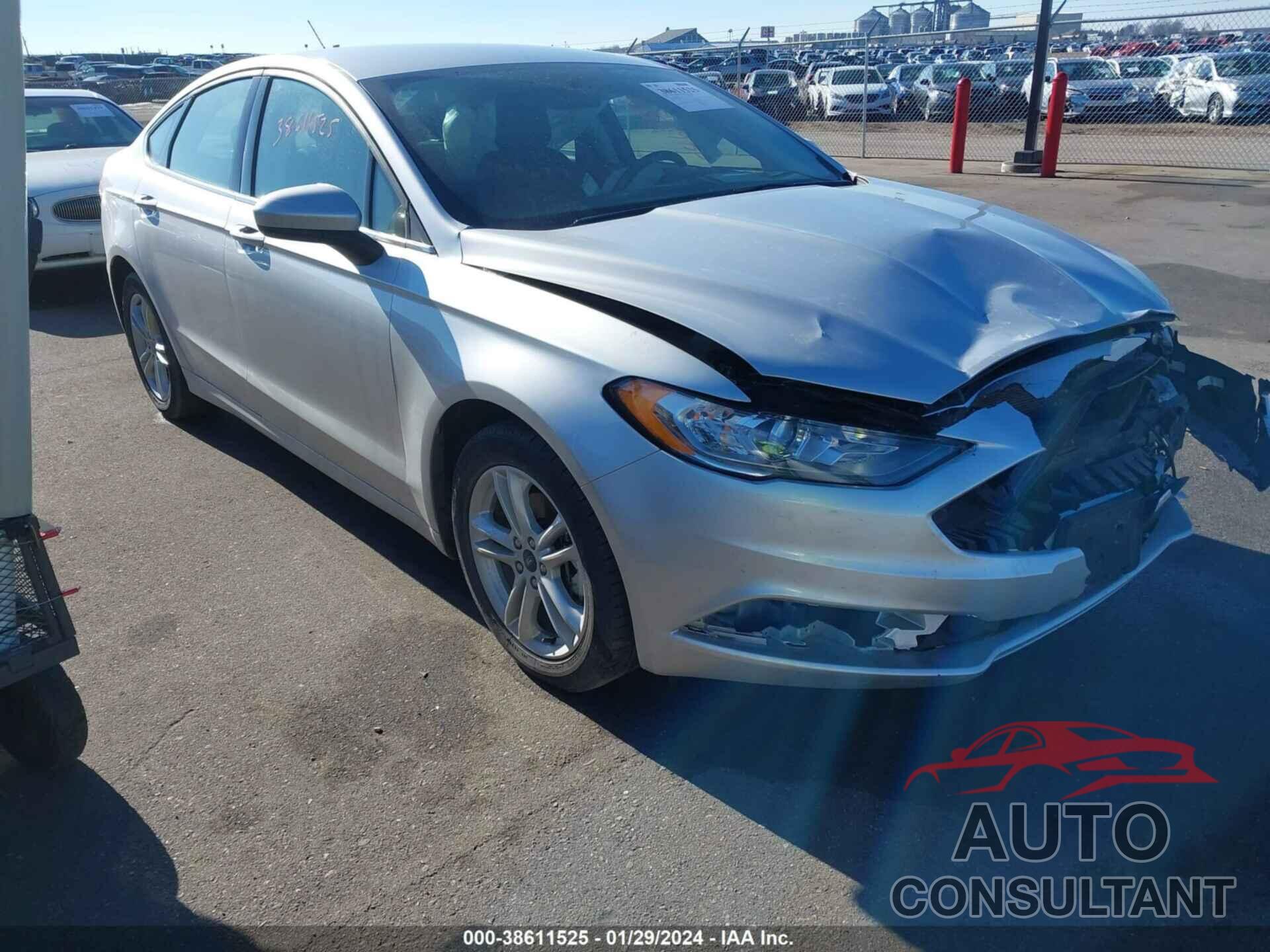FORD FUSION 2018 - 3FA6P0HDXJR277288