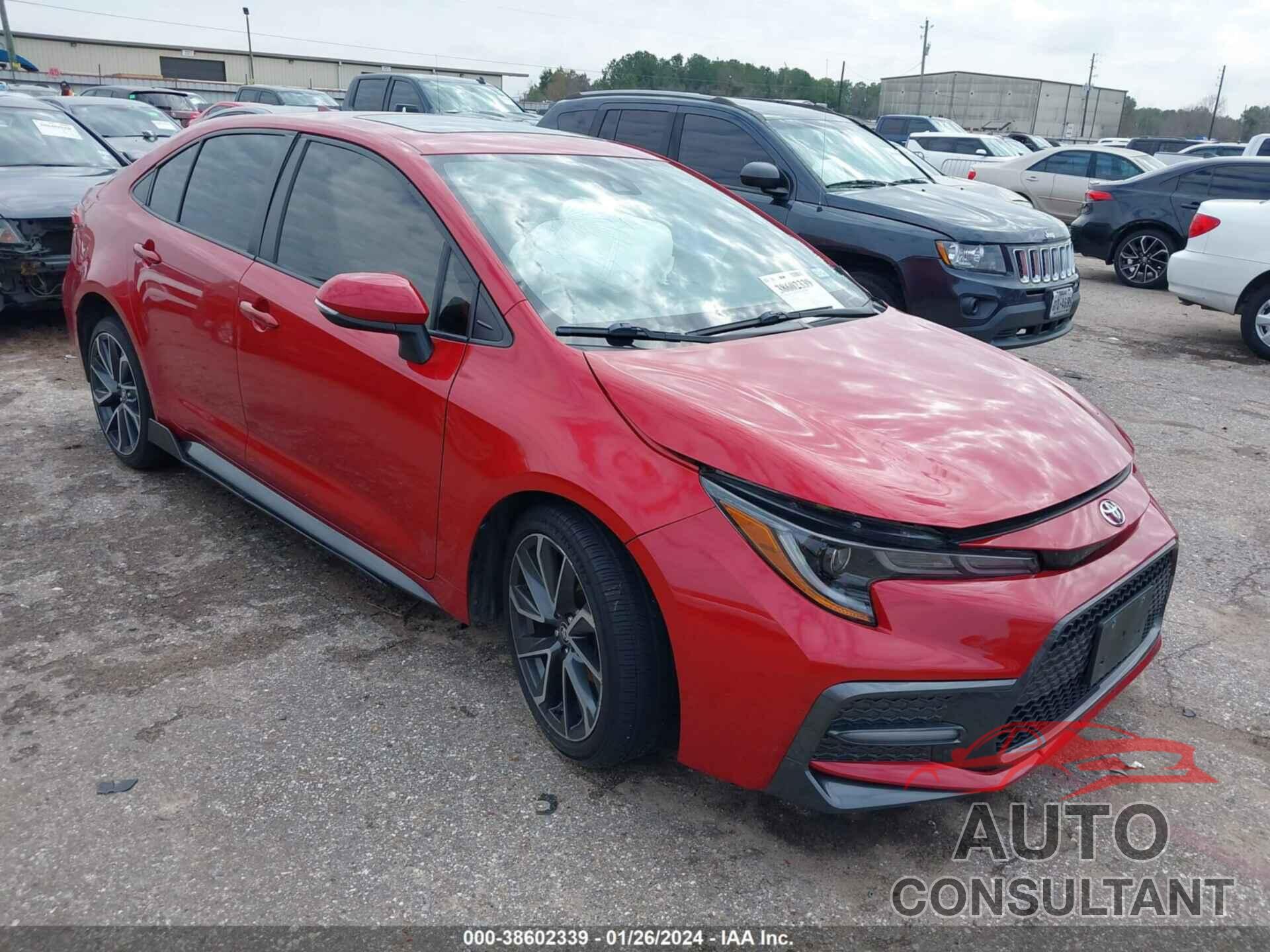 TOYOTA COROLLA 2020 - JTDP4RCE0LJ009987