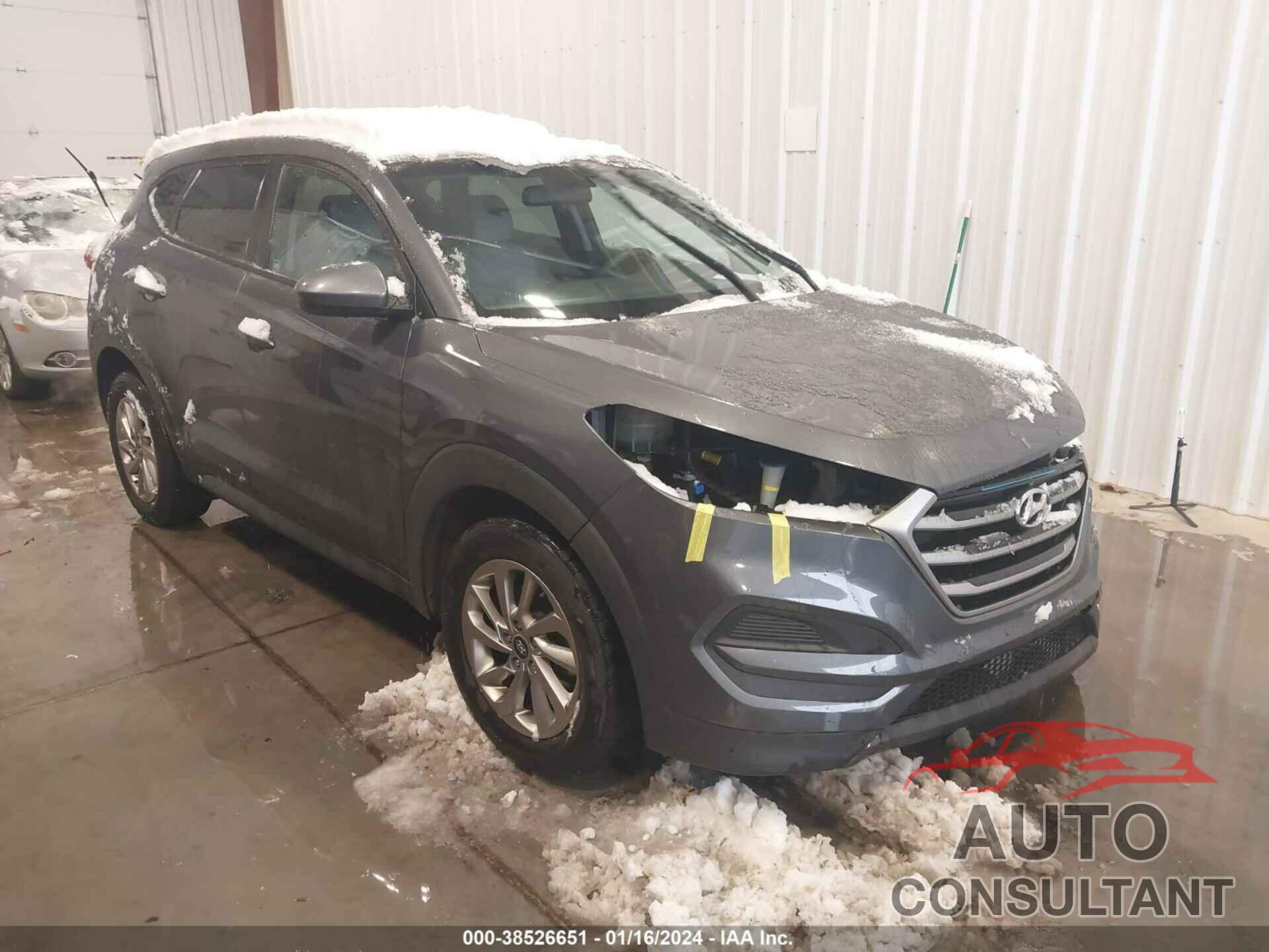 HYUNDAI TUCSON 2018 - KM8J23A49JU760998