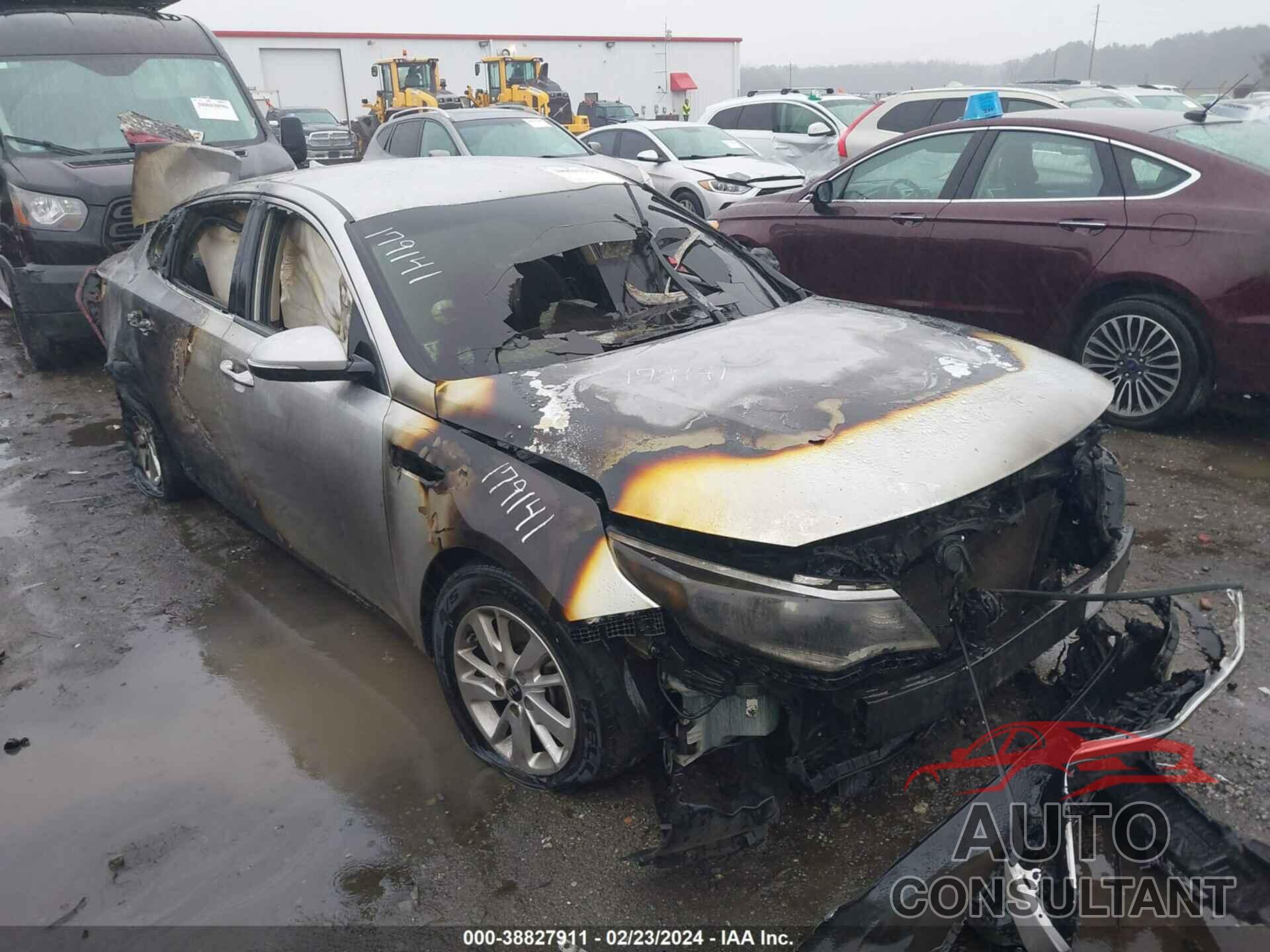 KIA OPTIMA 2018 - 5XXGT4L30JG224985