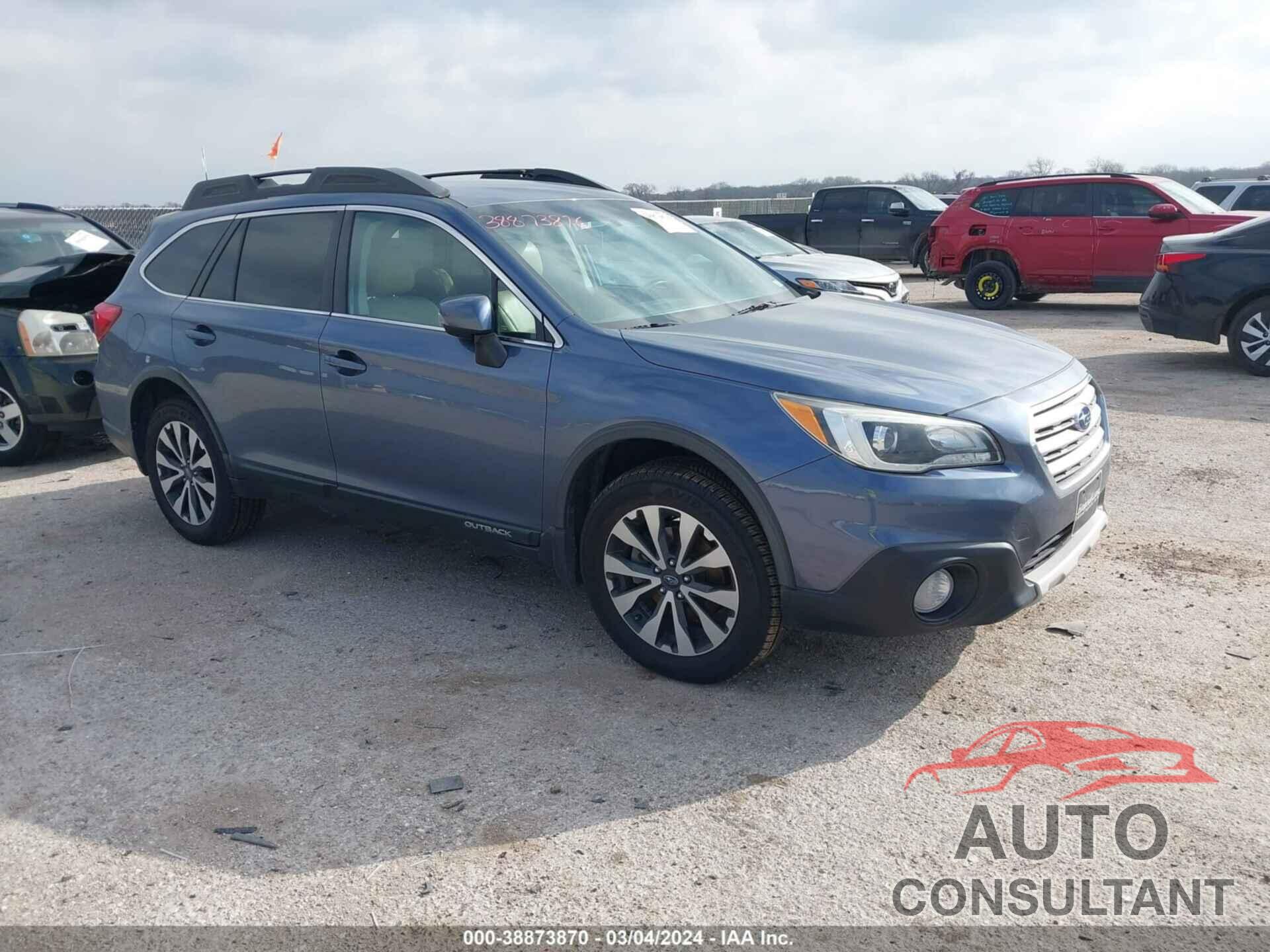 SUBARU OUTBACK 2016 - 4S4BSAJC1G3320160