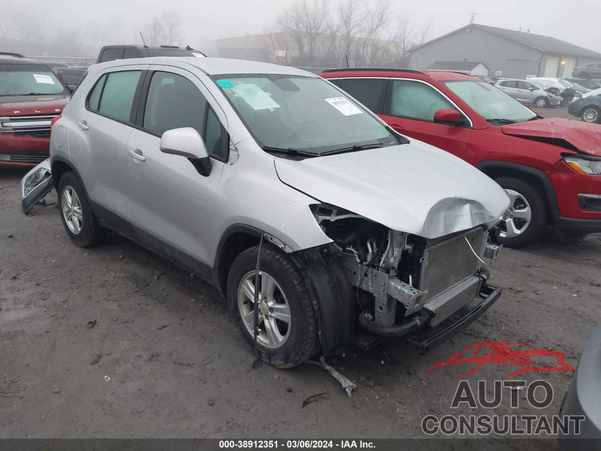 CHEVROLET TRAX 2020 - 3GNCJKSB3LL210613