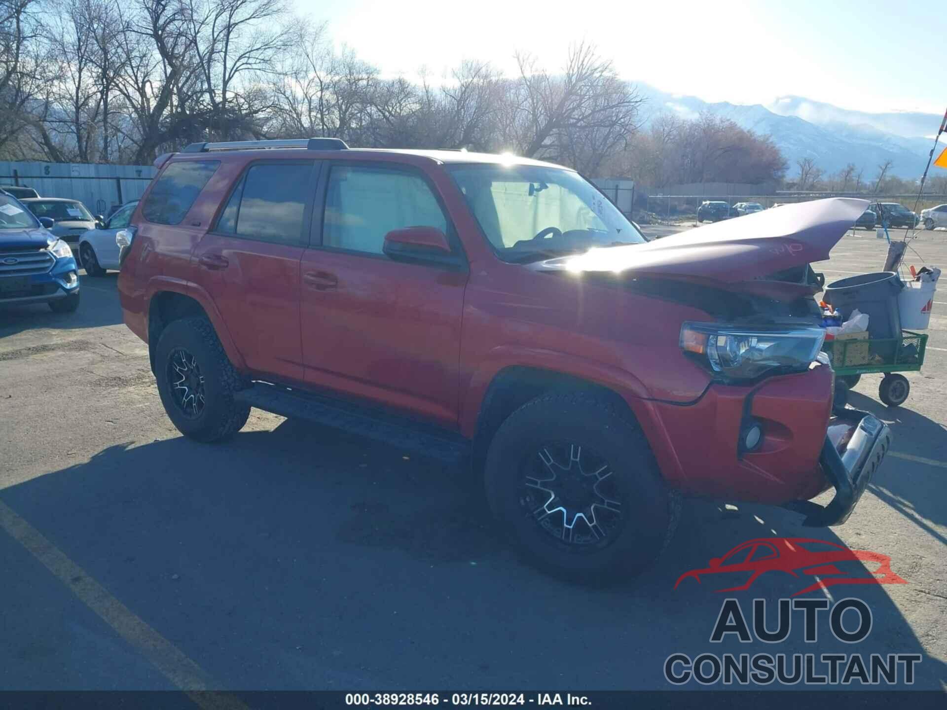 TOYOTA 4RUNNER 2019 - JTEBU5JR9K5662944