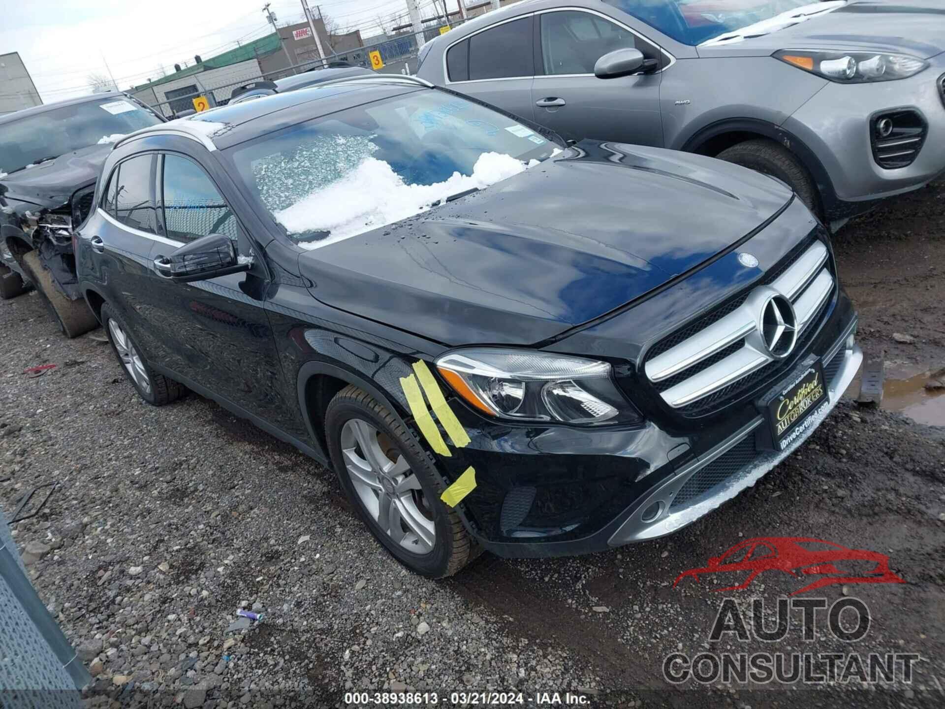 MERCEDES-BENZ GLA 250 2017 - WDCTG4GB8HJ337748