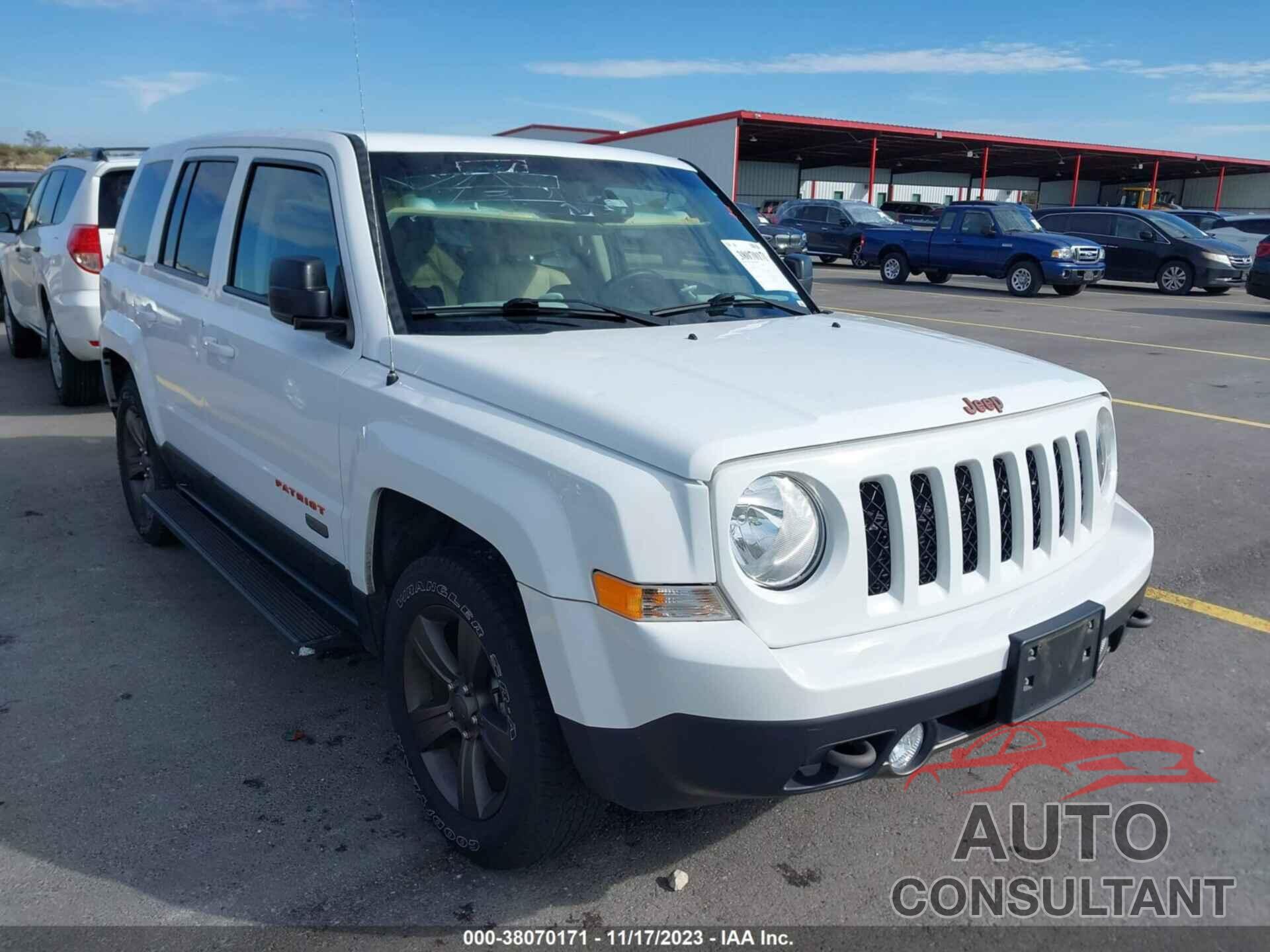 JEEP PATRIOT 2017 - 1C4NJRBB0HD129298