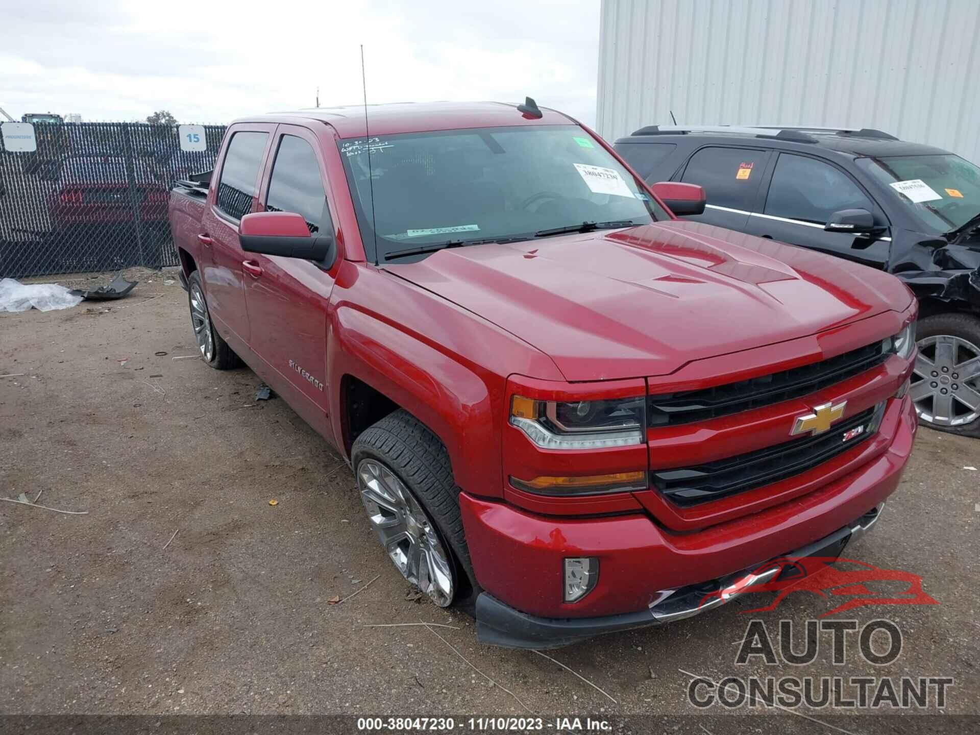 CHEVROLET SILVERADO 2018 - 3GCUKREC3JG179893