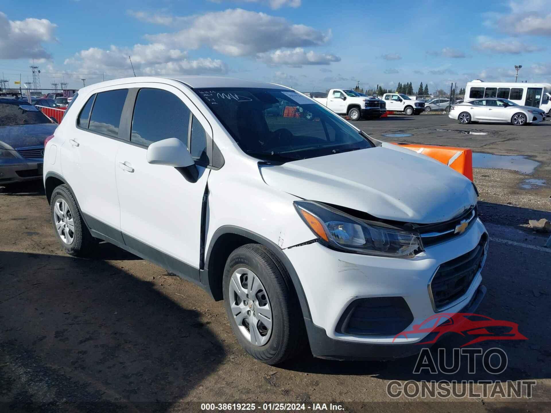 CHEVROLET TRAX 2018 - 3GNCJKSB0JL355573