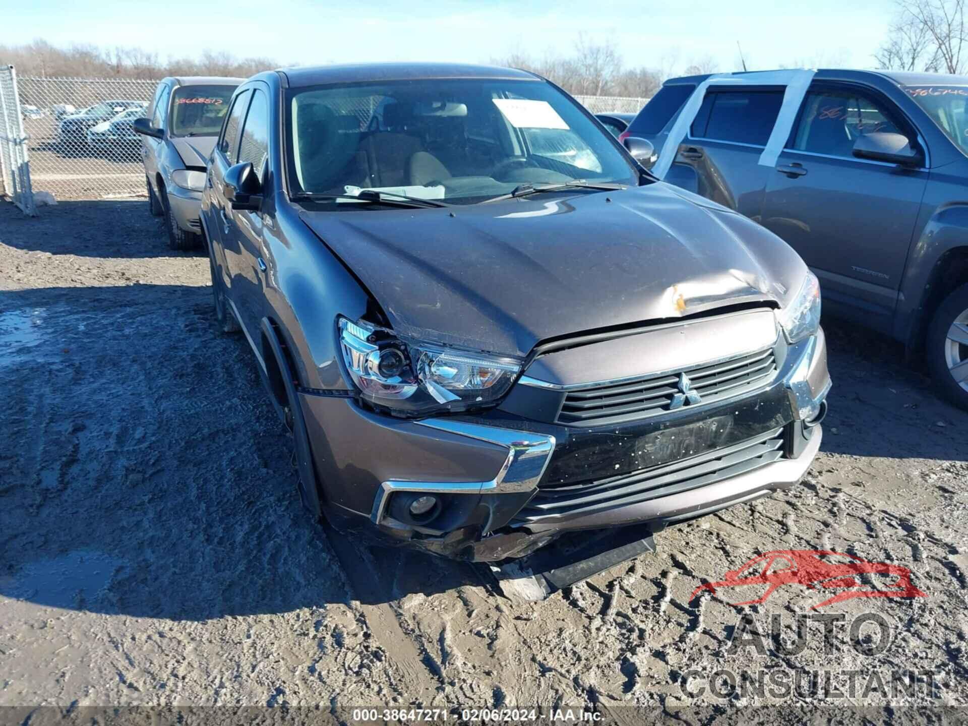 MITSUBISHI OUTLANDER SPORT 2017 - JA4AR3AUXHZ054601