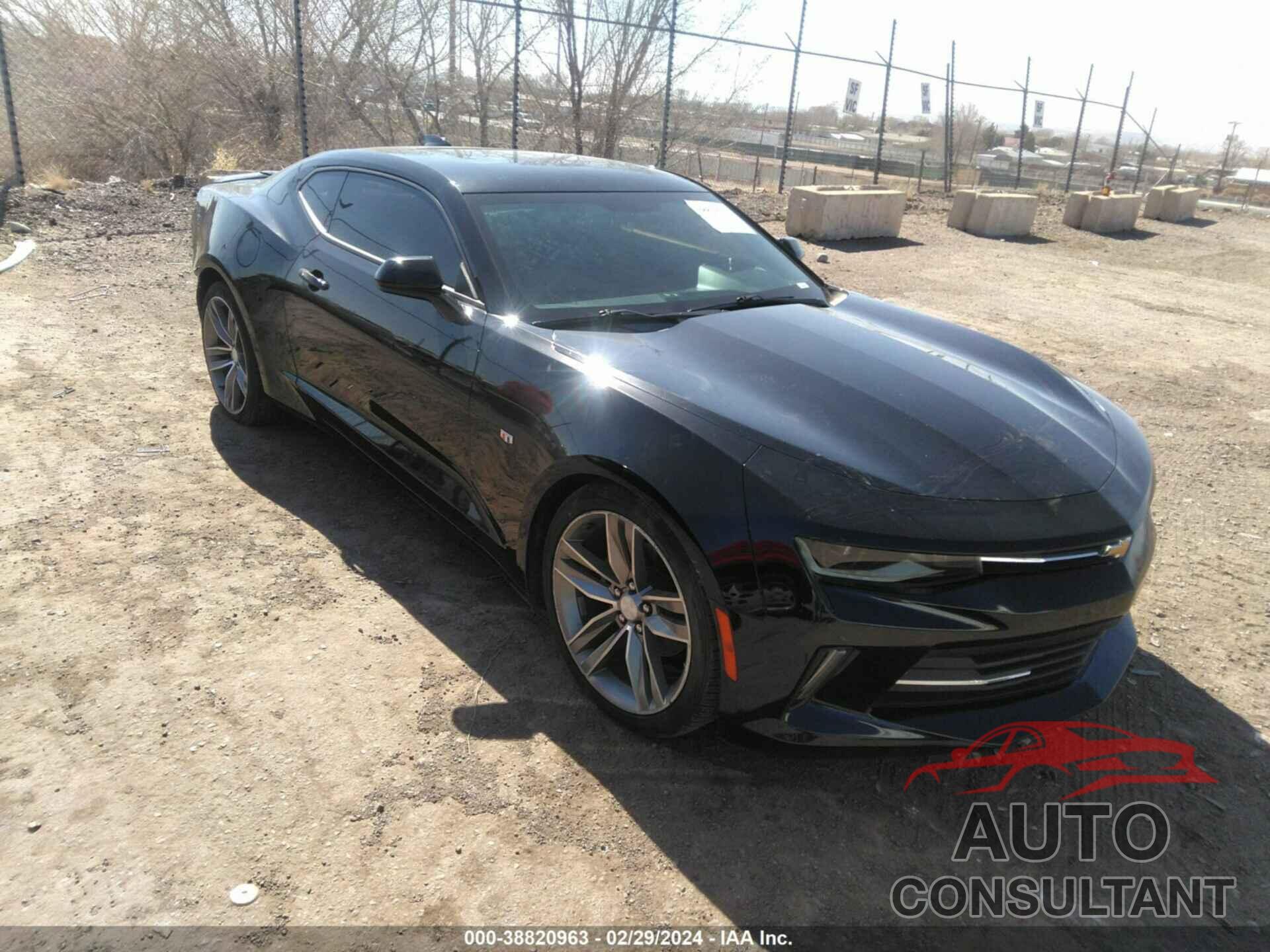 CHEVROLET CAMARO 2016 - 1G1FD1RX8G0163552