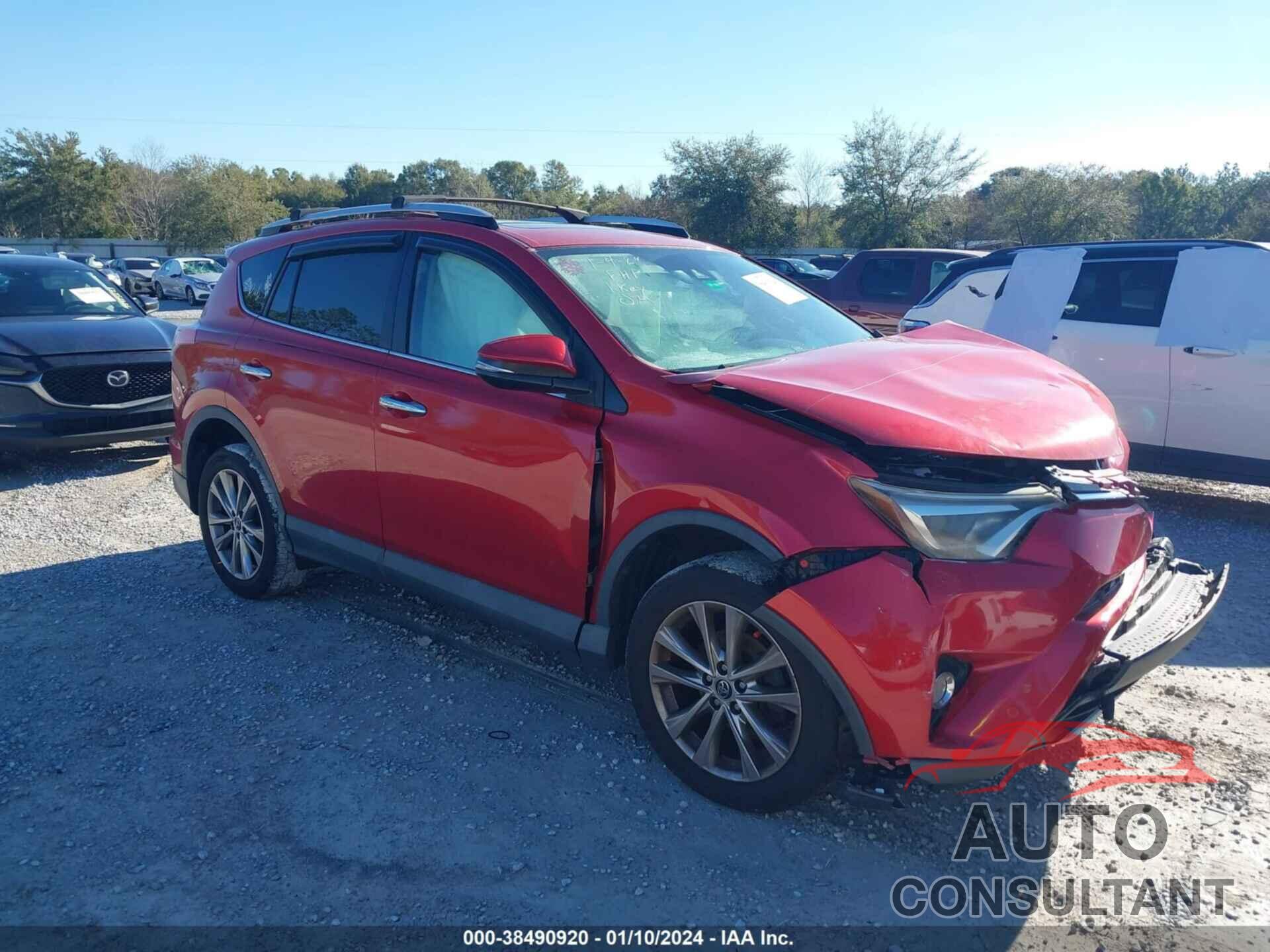 TOYOTA RAV4 2016 - 2T3DFREV6GW492466