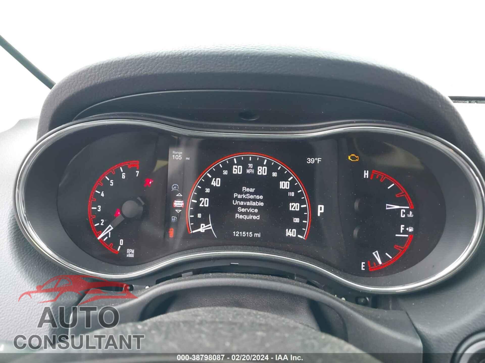DODGE DURANGO 2016 - 1C4RDJDG9GC433317