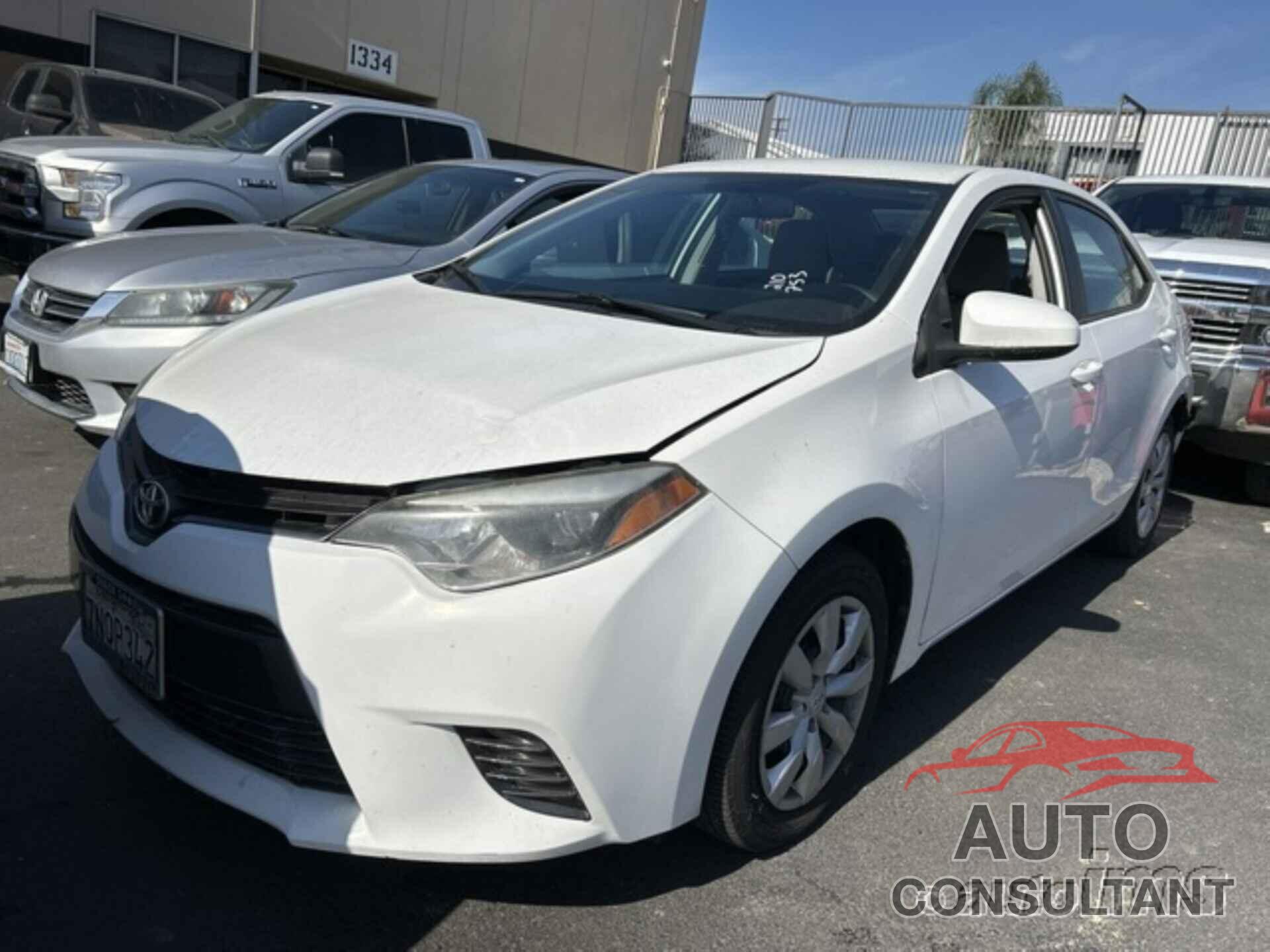 TOYOTA COROLLA 2016 - 2T1BURHE9GC721676