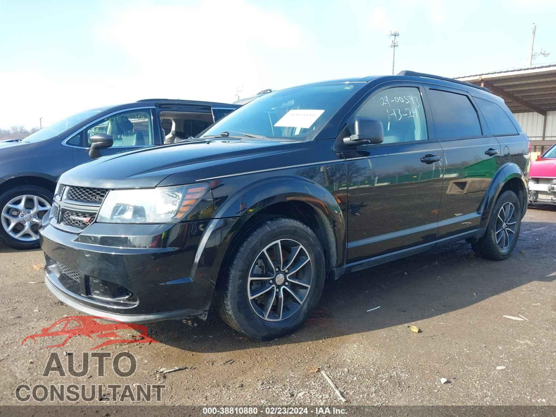 DODGE JOURNEY 2017 - 3C4PDCAB2HT573680