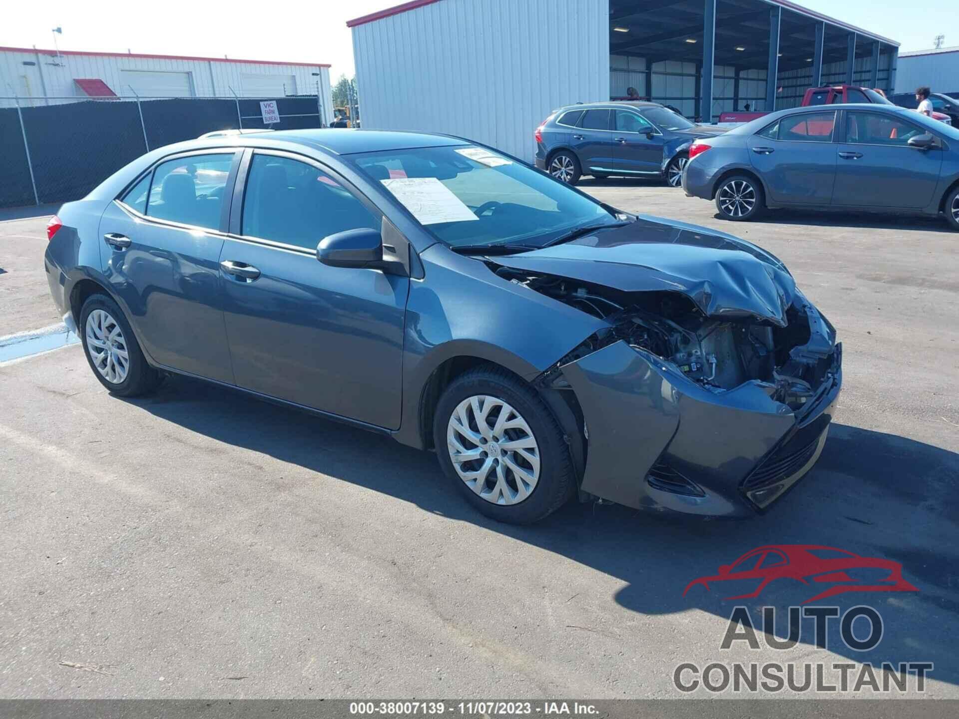 TOYOTA COROLLA 2017 - 2T1BURHE9HC778610