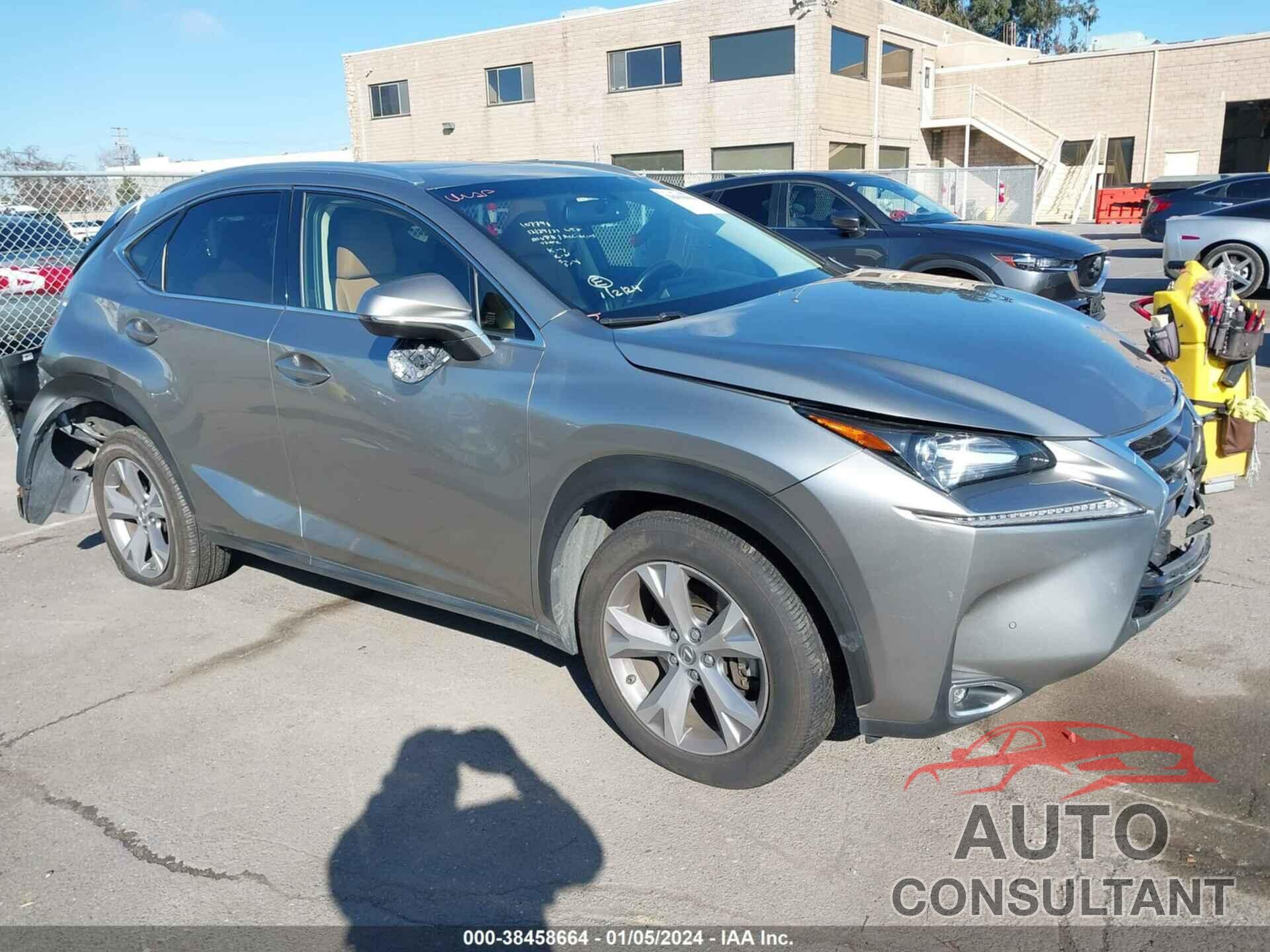 LEXUS NX 200T 2017 - JTJYARBZ0H2066884