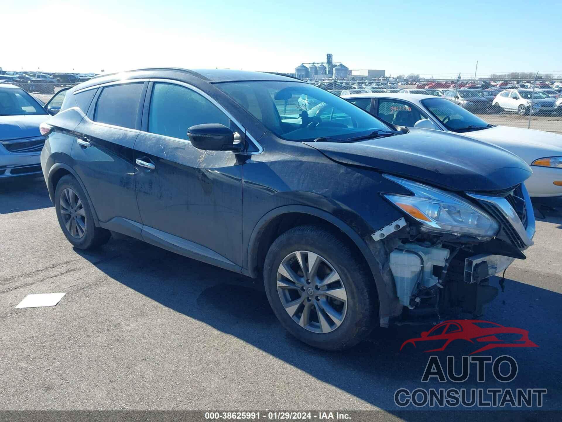 NISSAN MURANO 2017 - 5N1AZ2MH6HN121809