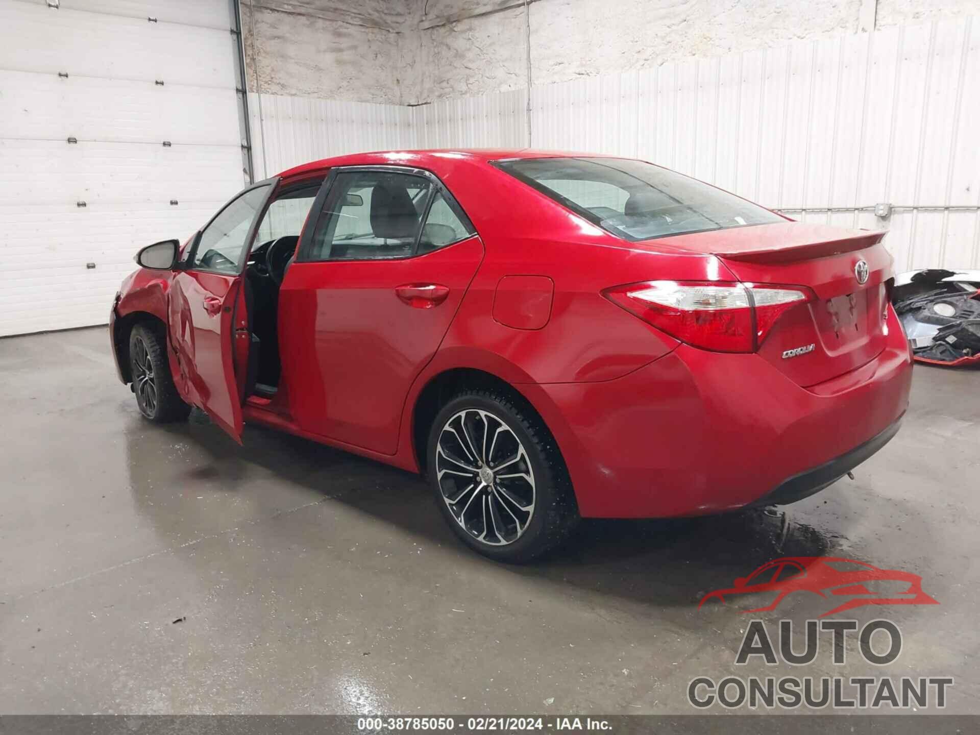 TOYOTA COROLLA 2016 - 2T1BURHE1GC659576