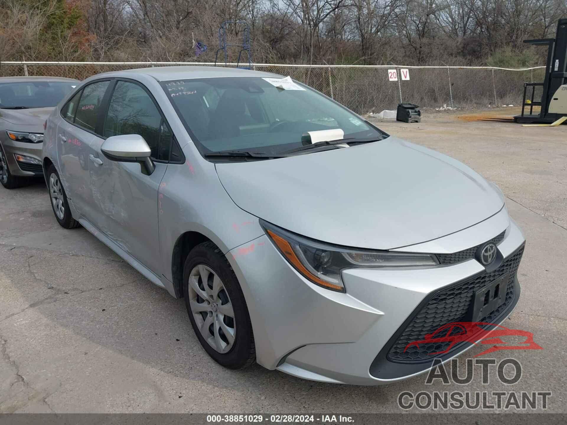 TOYOTA COROLLA 2022 - 5YFEPMAE8NP312745