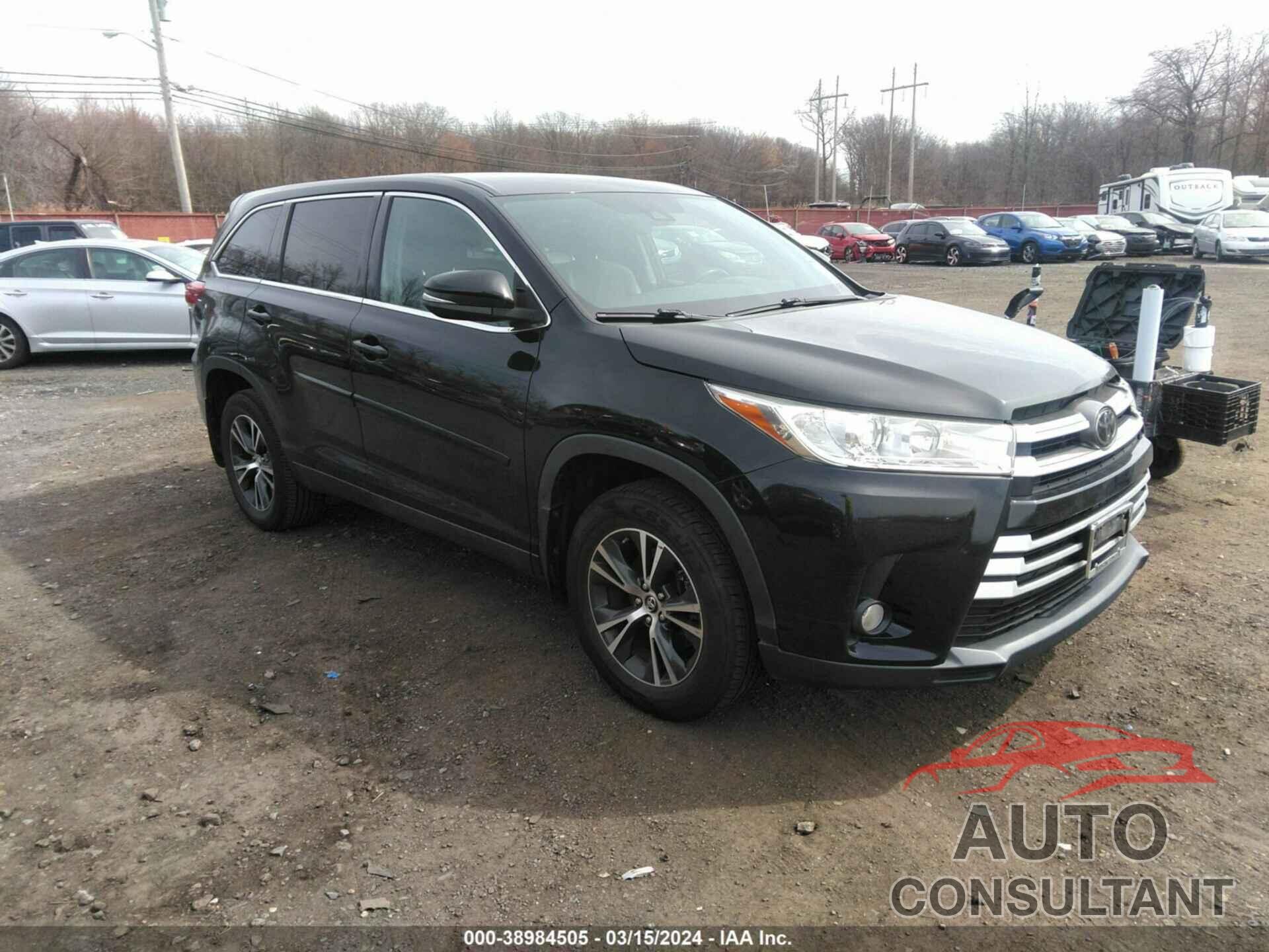 TOYOTA HIGHLANDER 2019 - 5TDBZRFH4KS936073