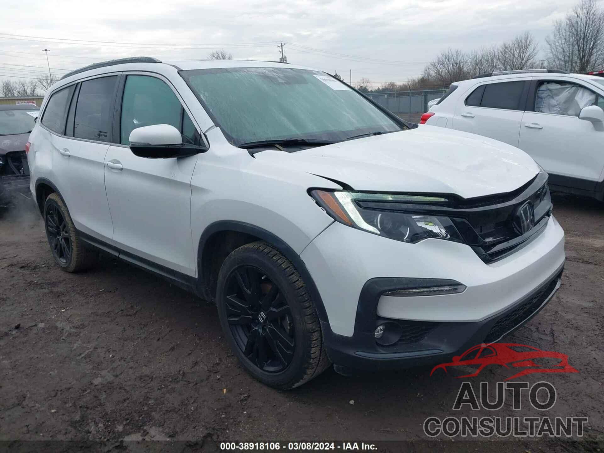 HONDA PILOT 2021 - 5FNYF6H28MB020790