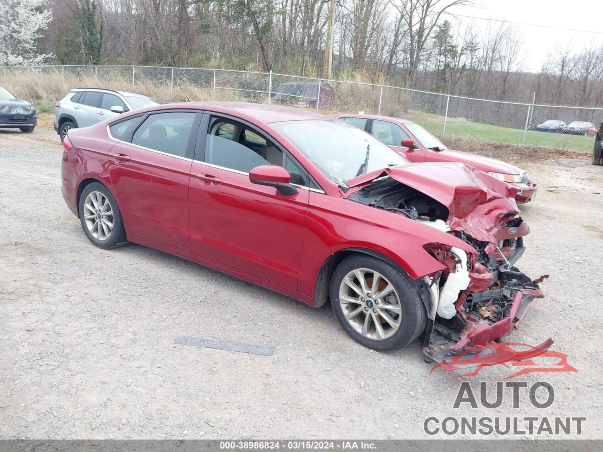 FORD FUSION 2017 - 3FA6P0HD0HR270988