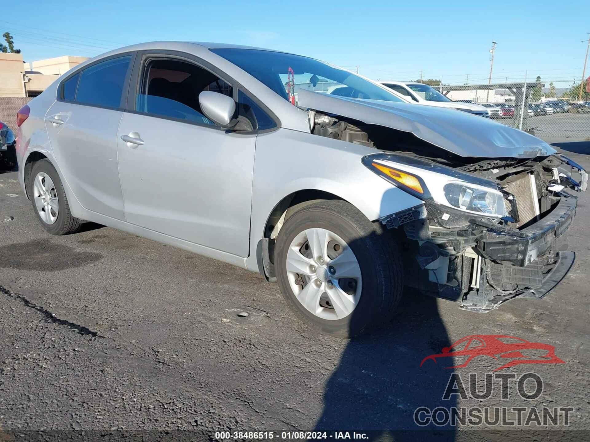 KIA FORTE 2017 - 3KPFK4A74HE139817