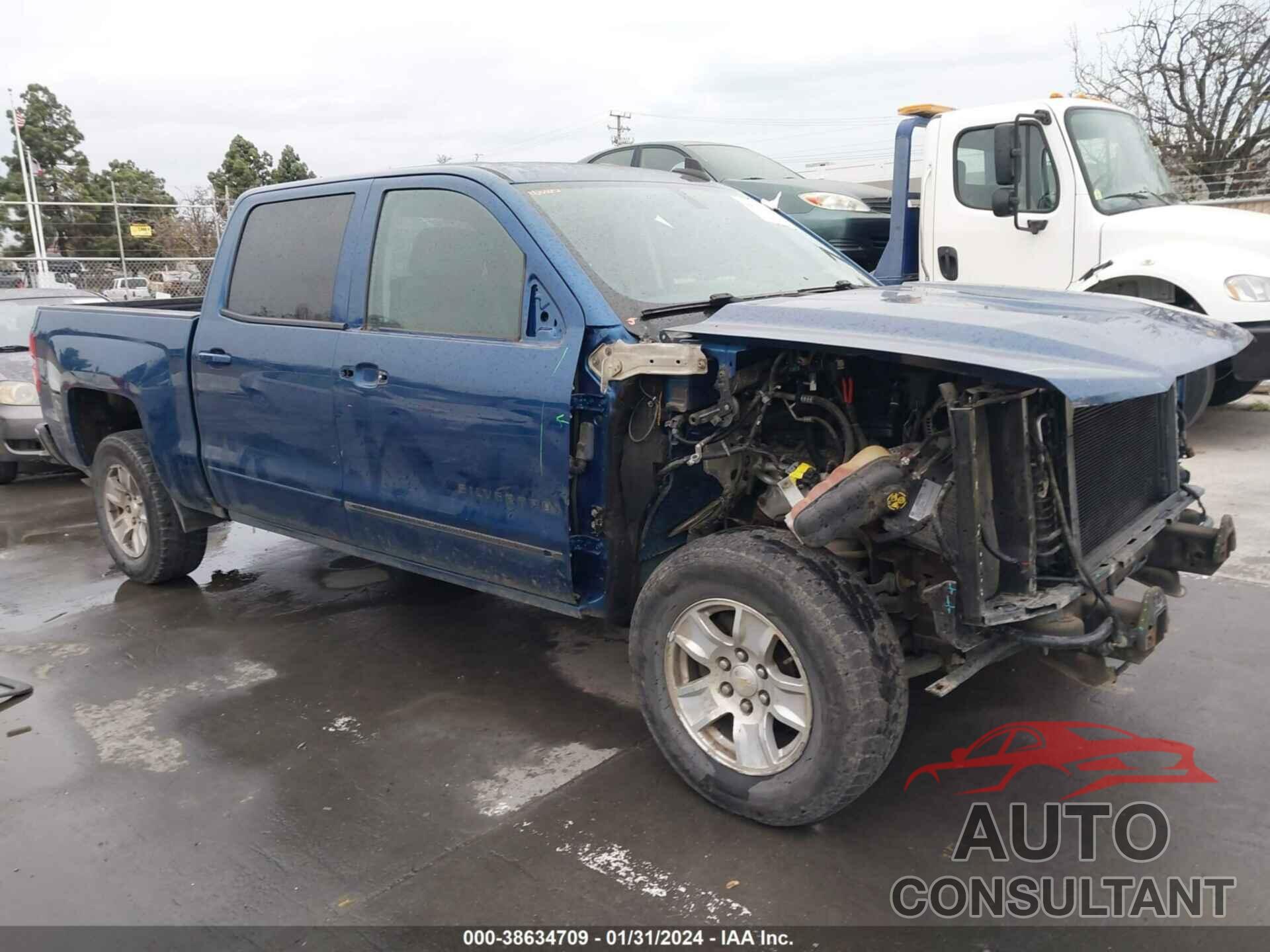 CHEVROLET SILVERADO 1500 2017 - 3GCPCREC0HG162795