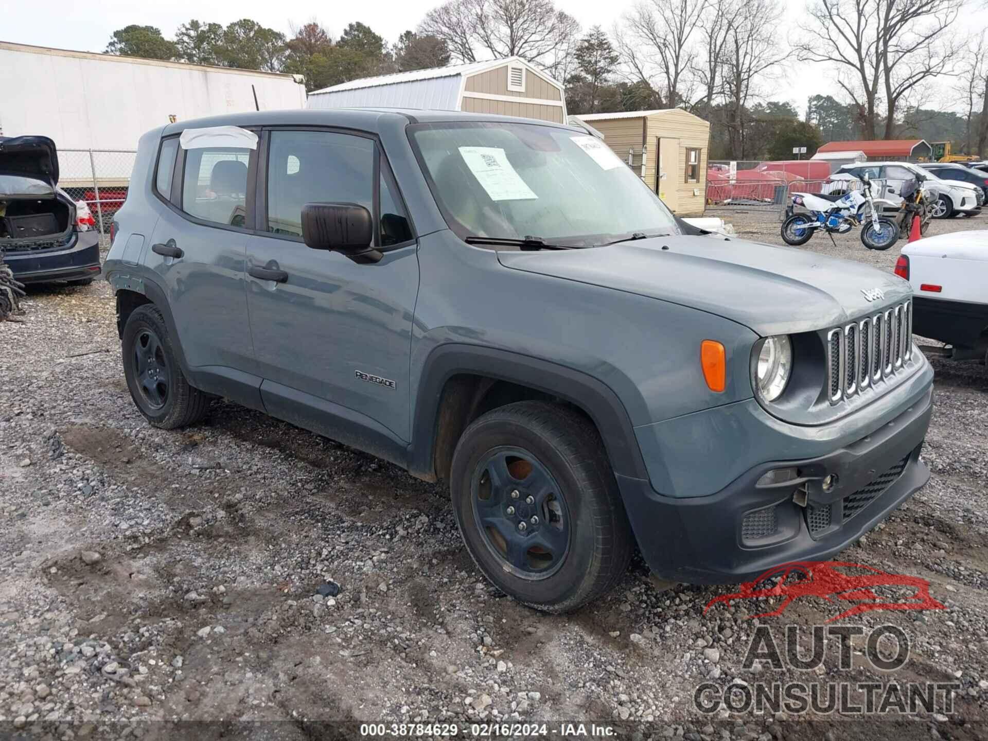 JEEP RENEGADE 2017 - ZACCJAAH9HPF09532