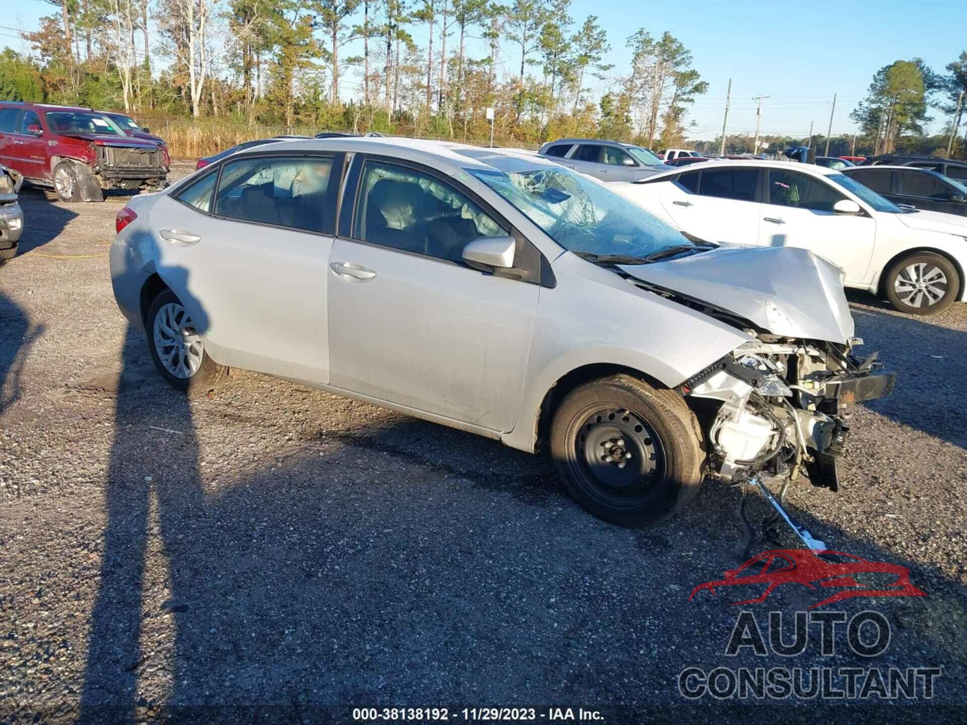 TOYOTA COROLLA 2019 - 5YFBURHE5KP863970