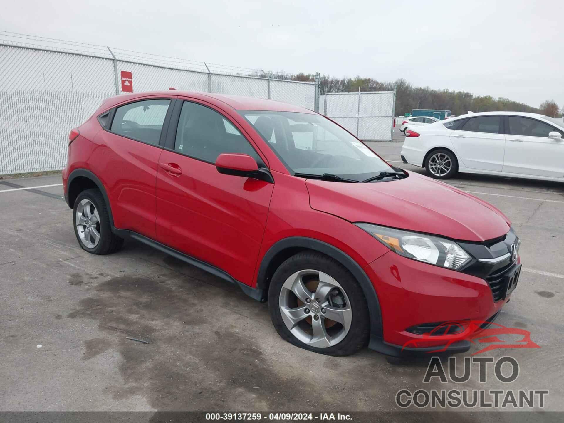 HONDA HR-V 2017 - 3CZRU6H33HG700805