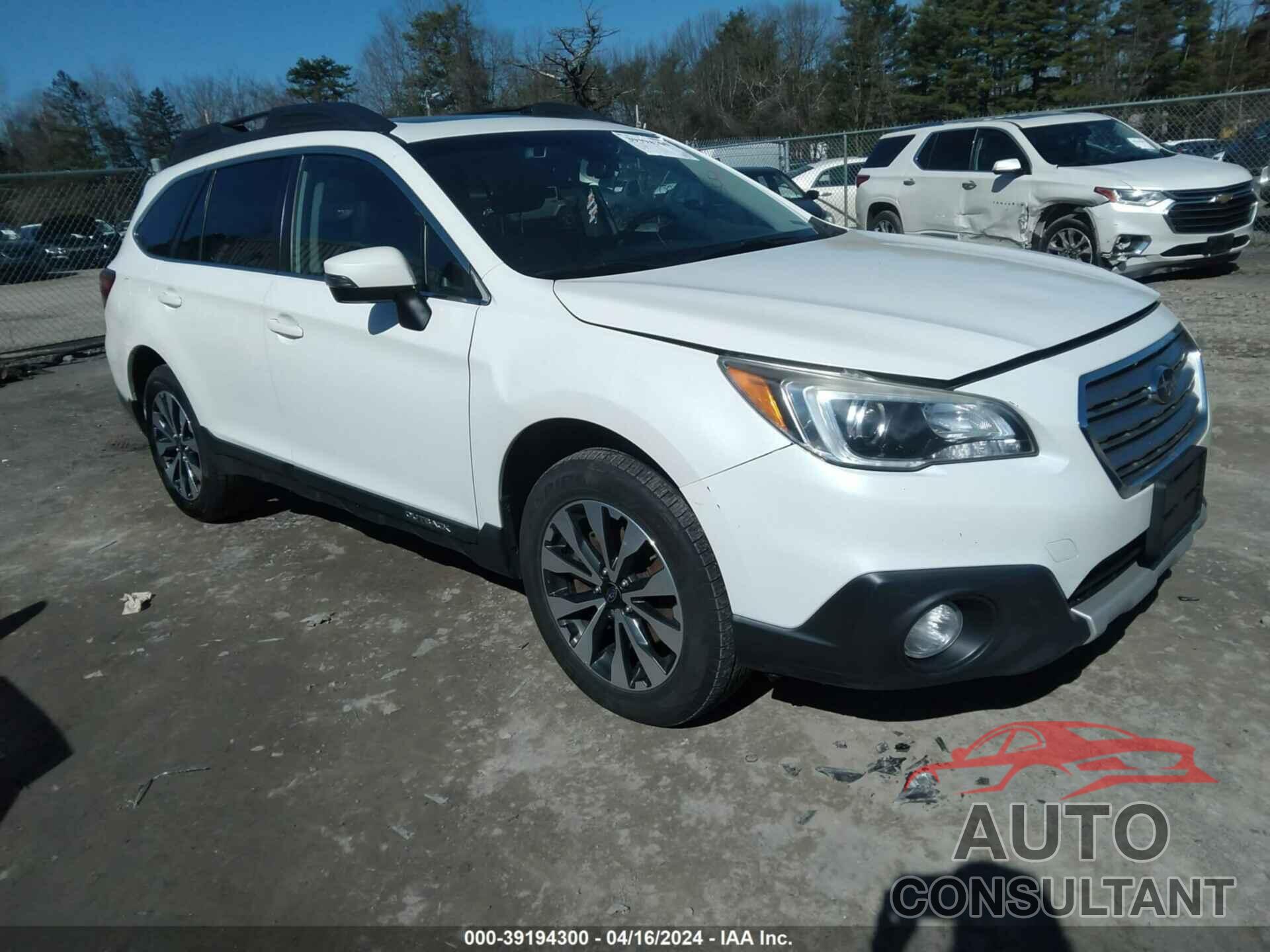 SUBARU OUTBACK 2017 - 4S4BSANC9H3360059